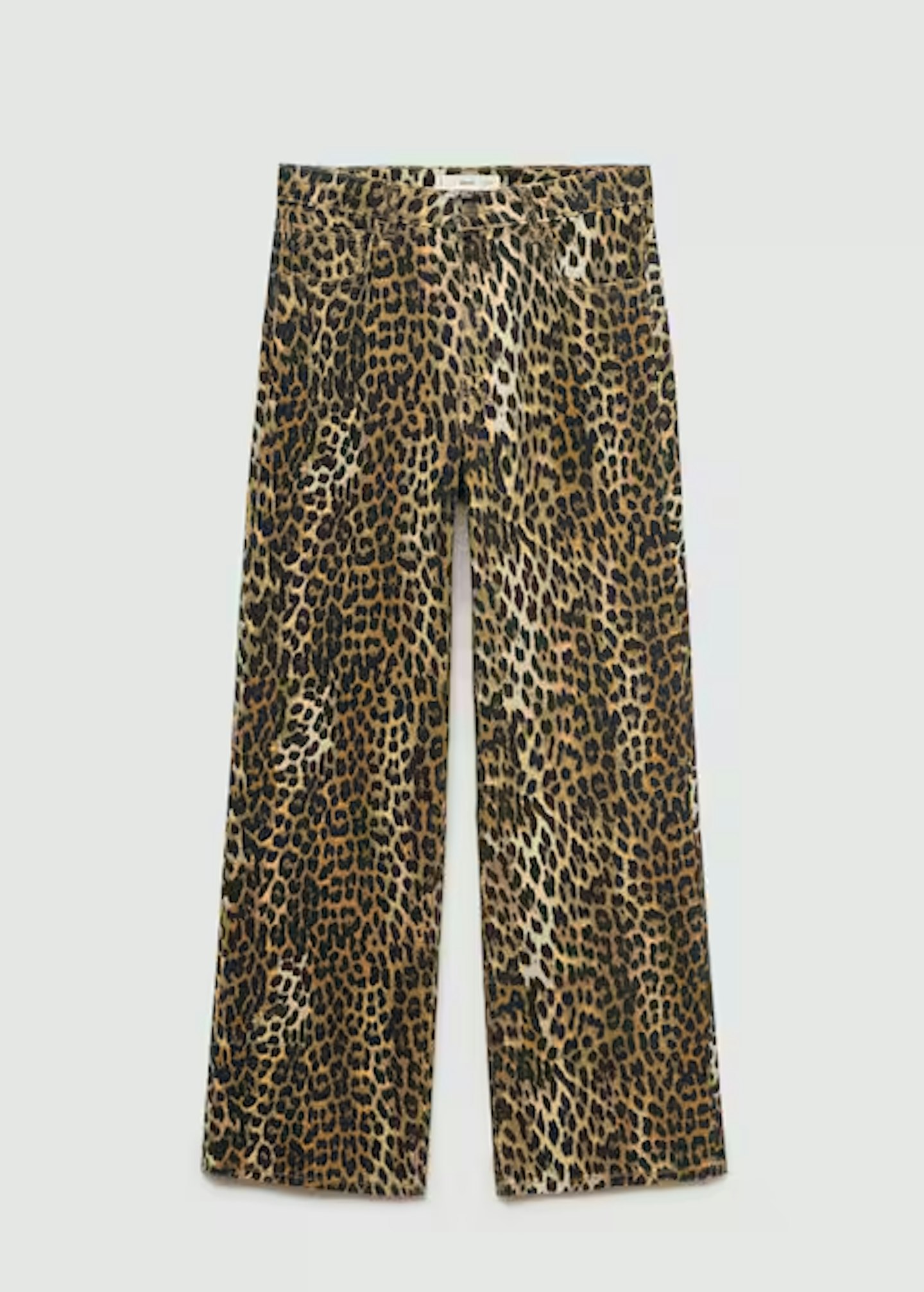 Mango, Leopard Print Jeans