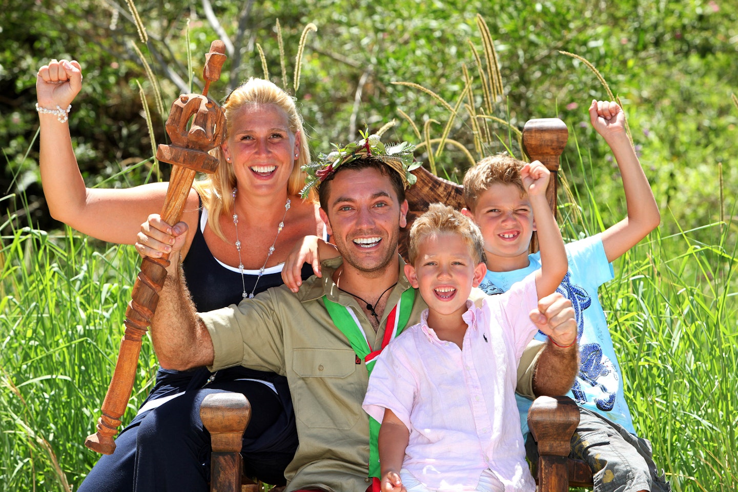 Gino D'Acampo family