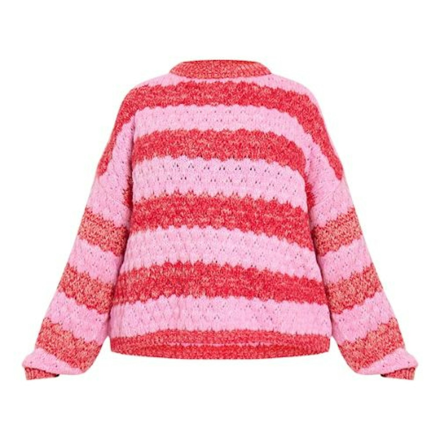 Plus Multi Bobble Knit Chunky Jumper PLT