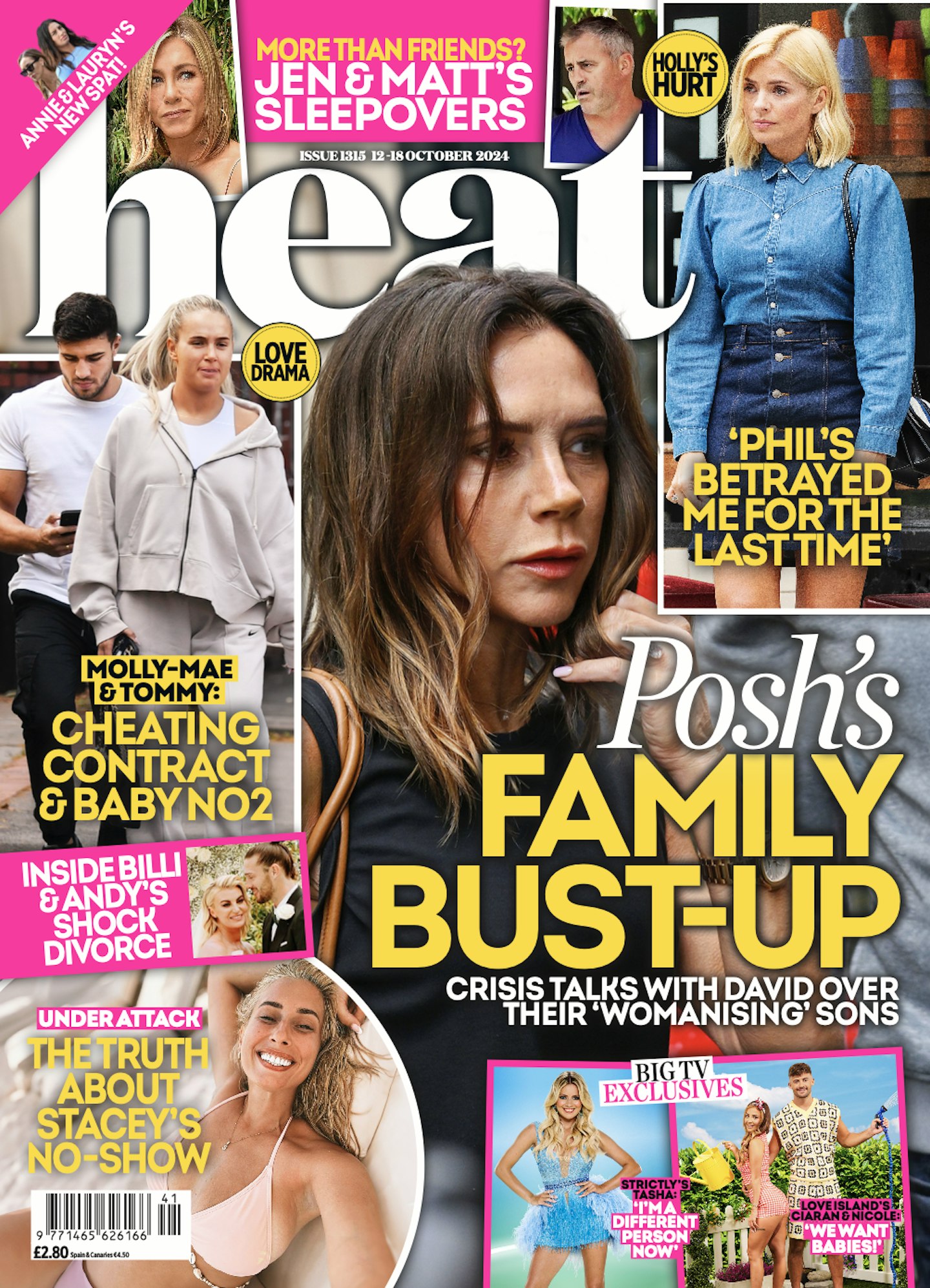 heat magazine cover