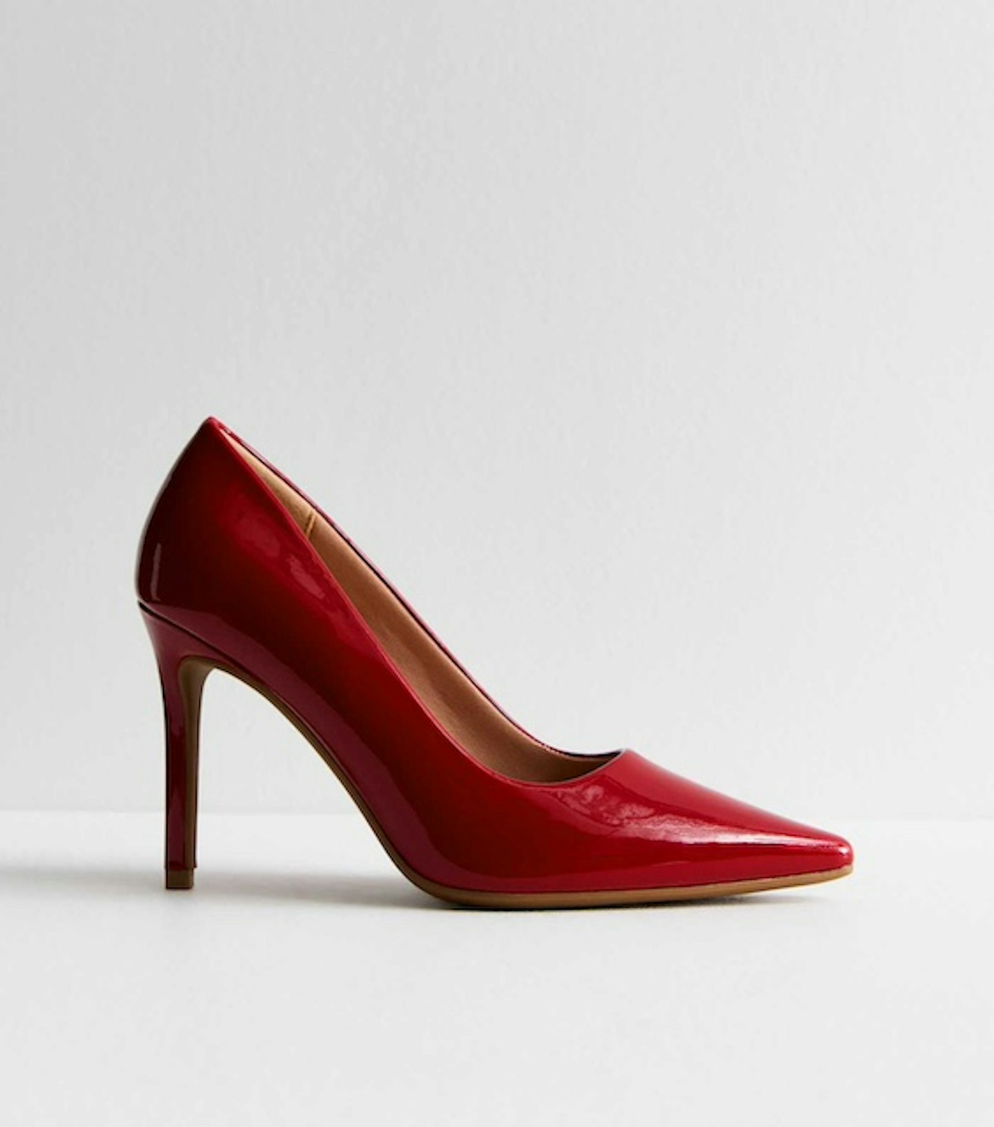 New Look Red Stiletto Heel Pointed Toe Court Shoes