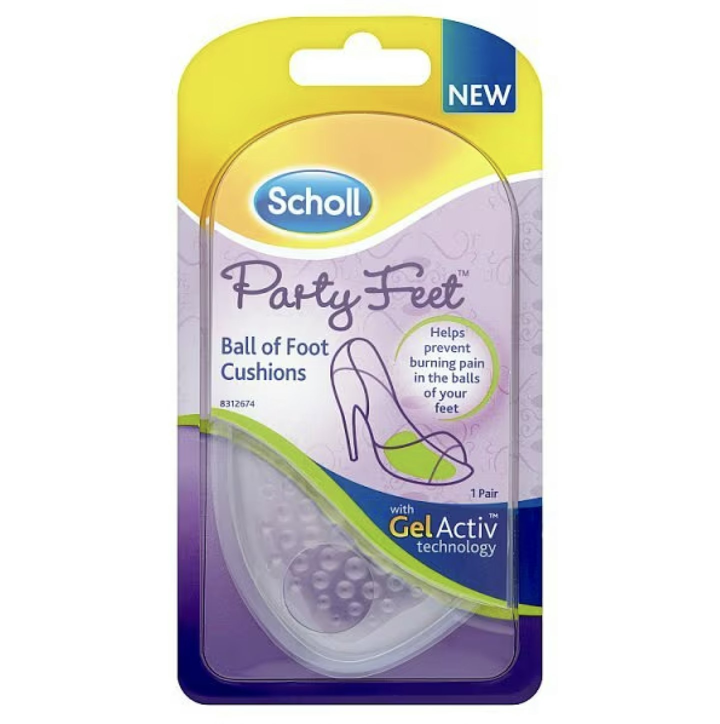 Scholl Party Feet Gel Cushions