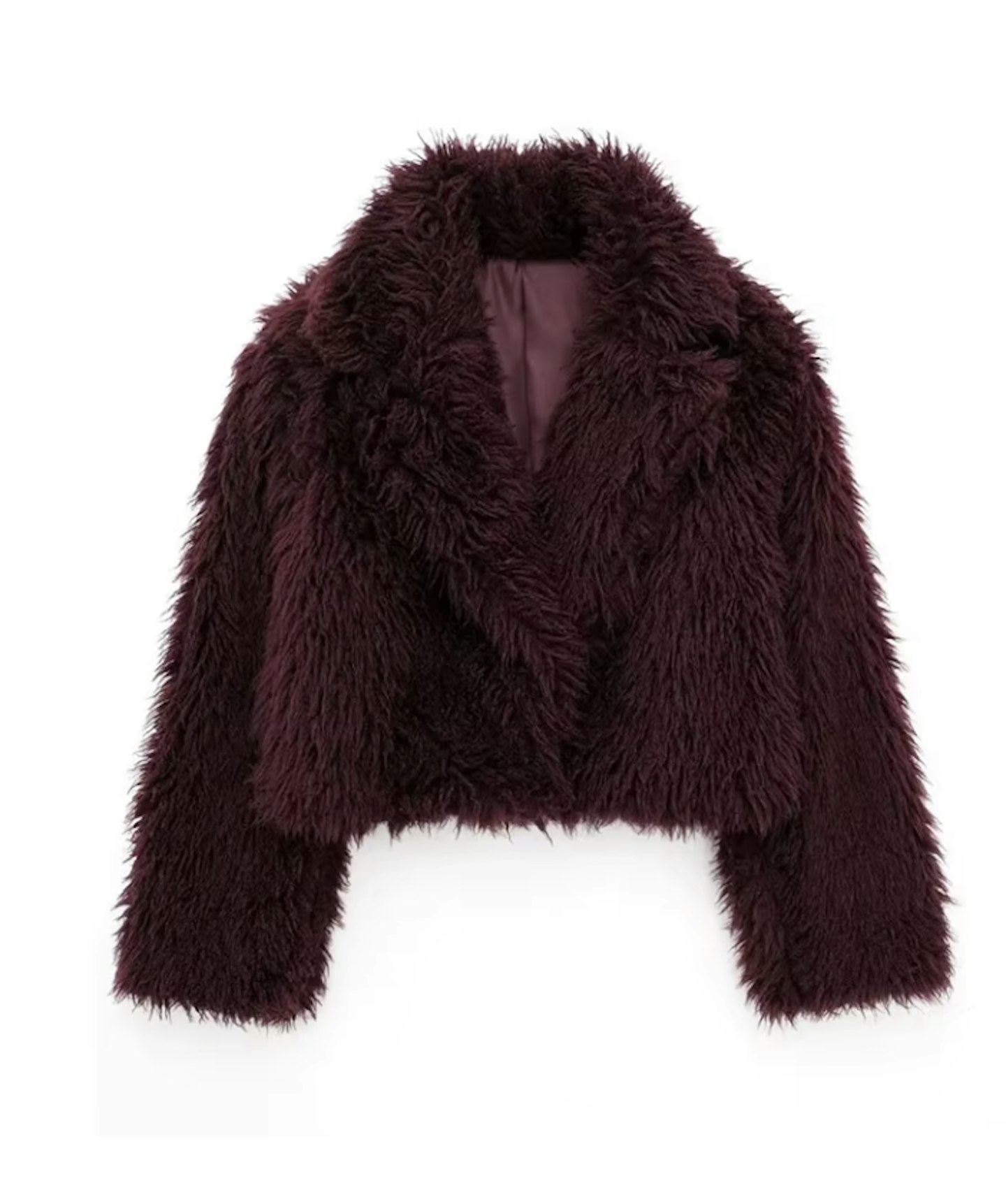 Faux fur coat