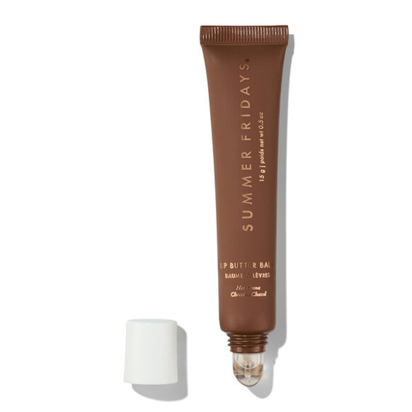 Summer Fridays Lip Butter Balm in Hot Cocoa