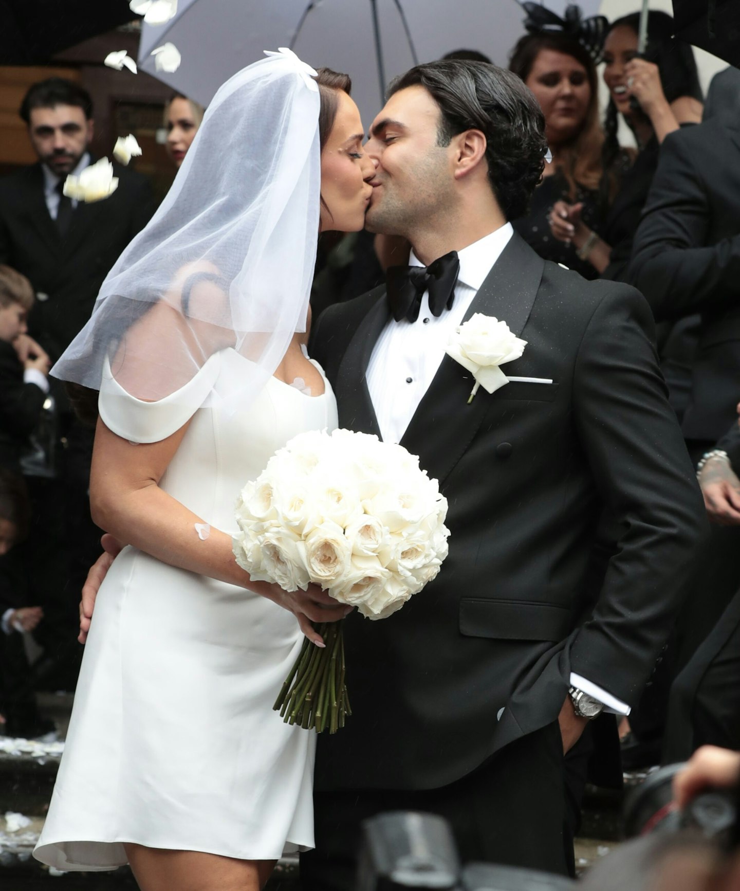 Vicky and Ercan on their wedding day