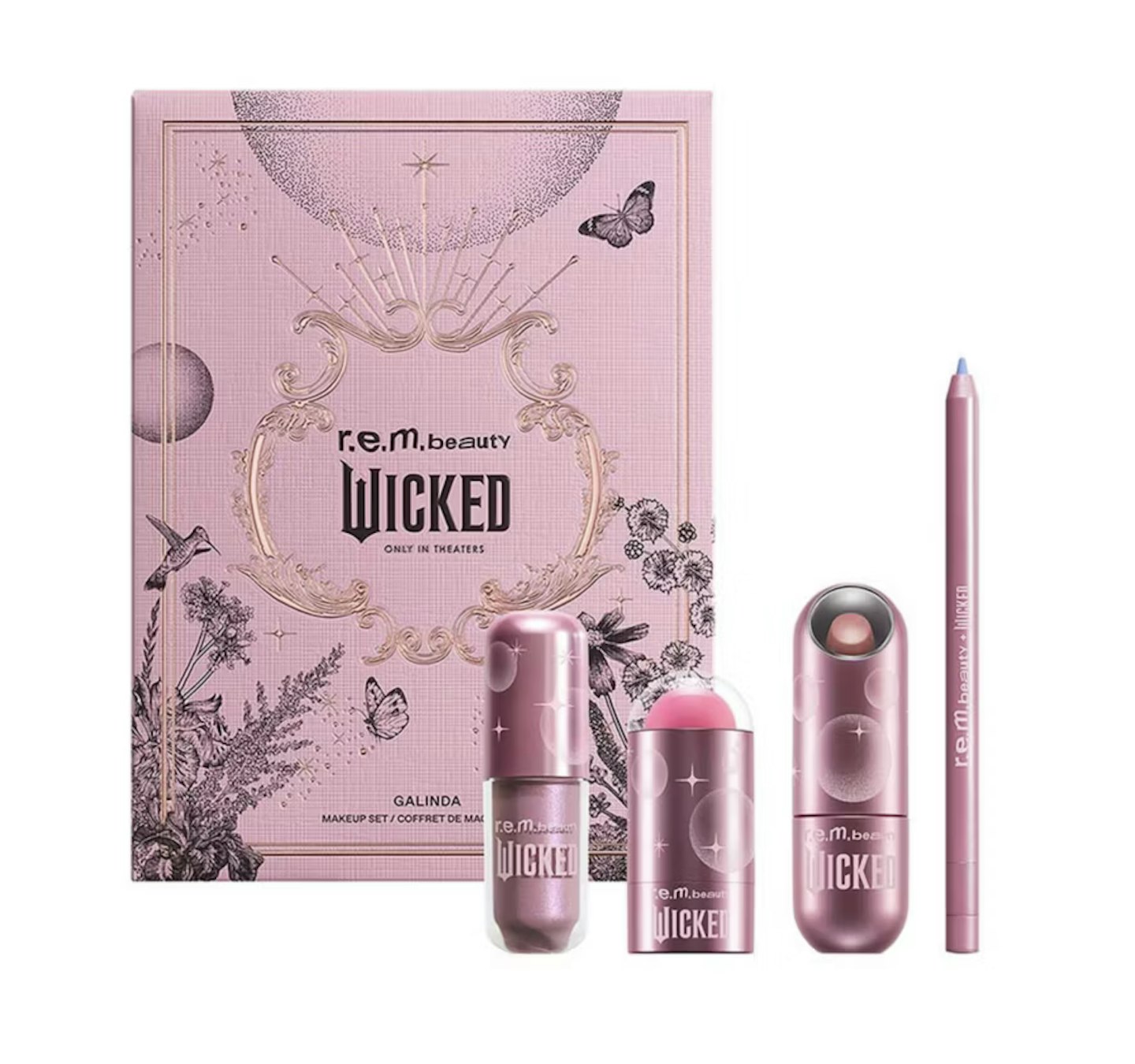  r.e.m. beauty x Wicked - Galinda makeup set