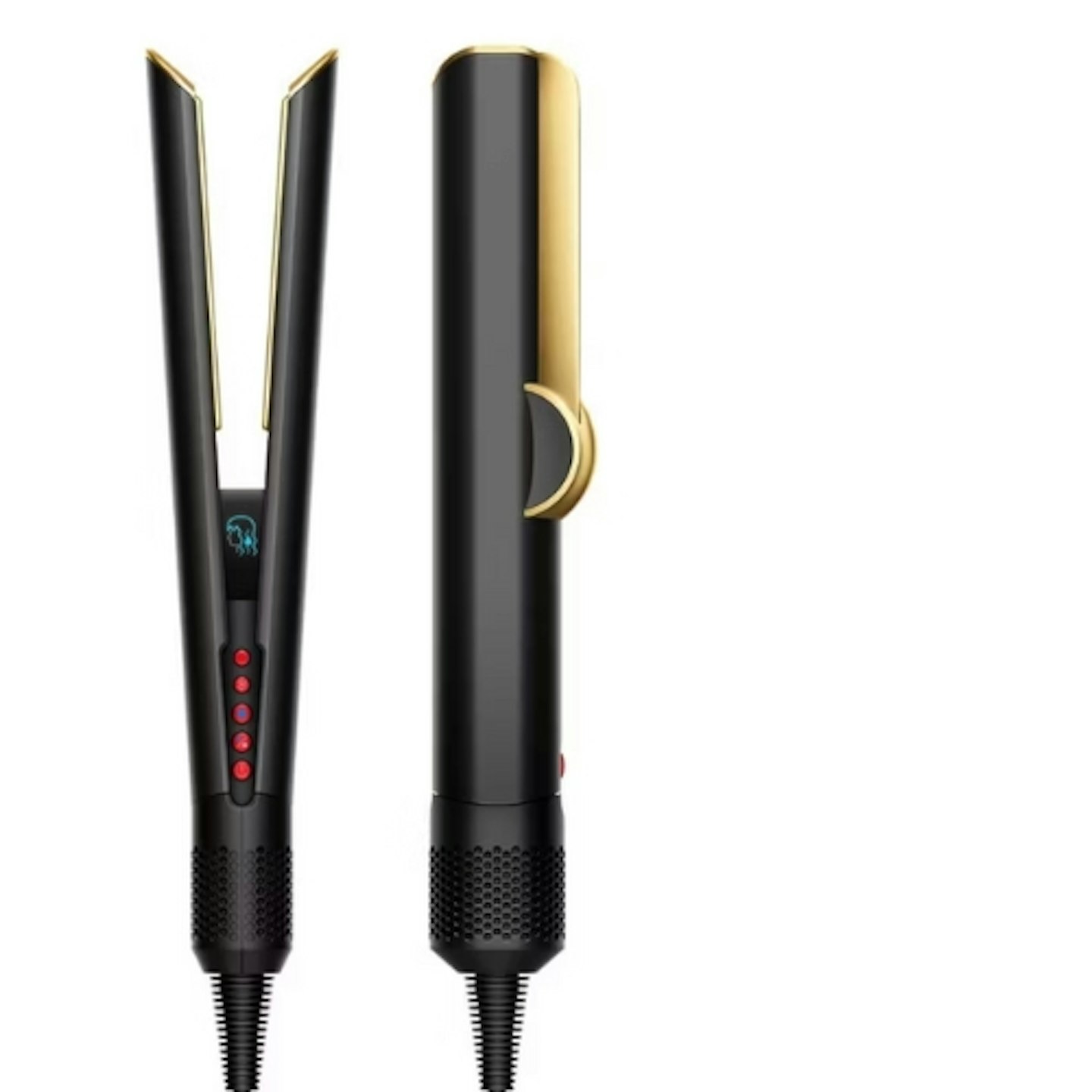 Dyson Airstrait Straightener In Onyx And Gold