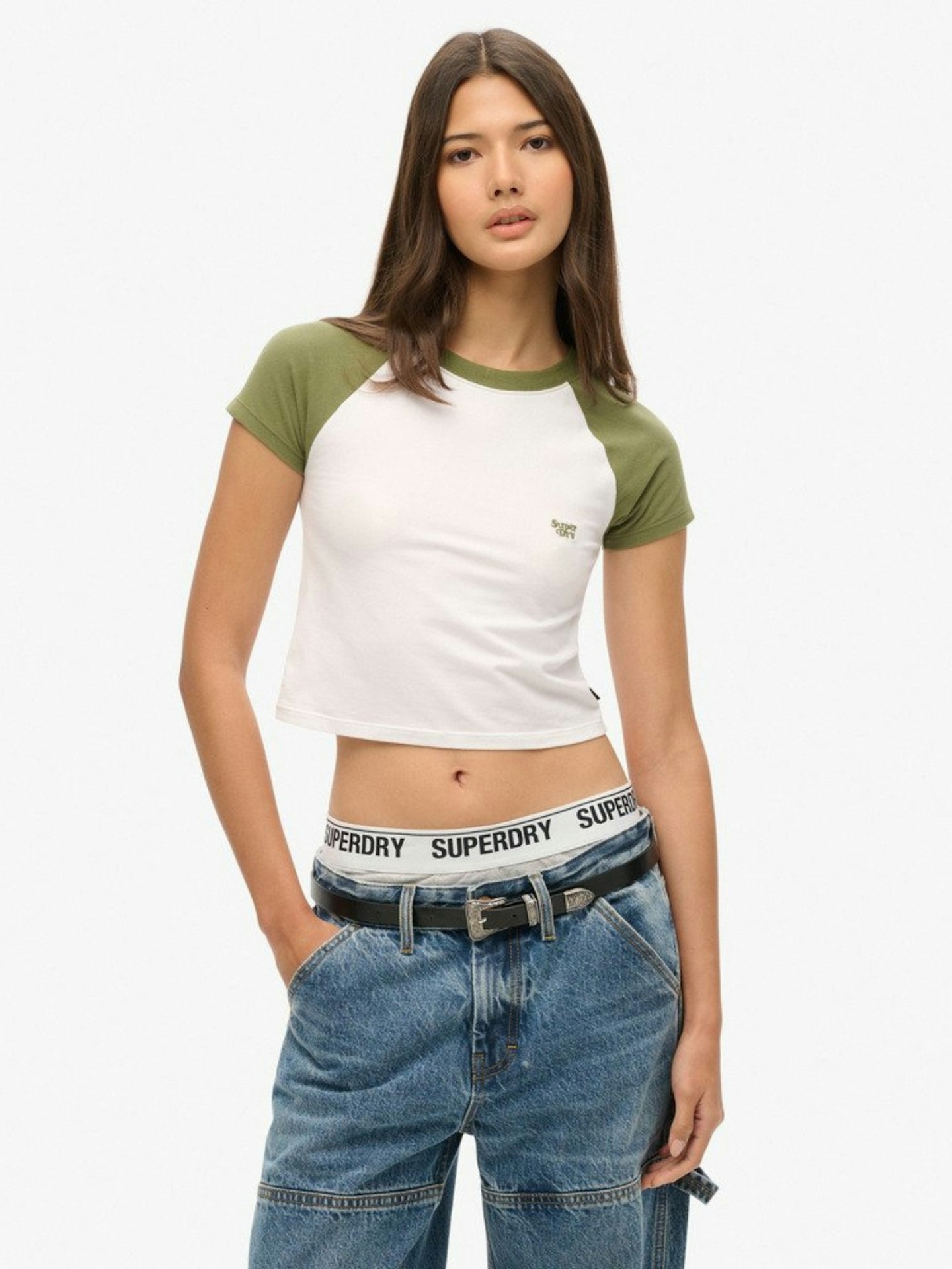 Cropped Baseball Baby T-Shirt