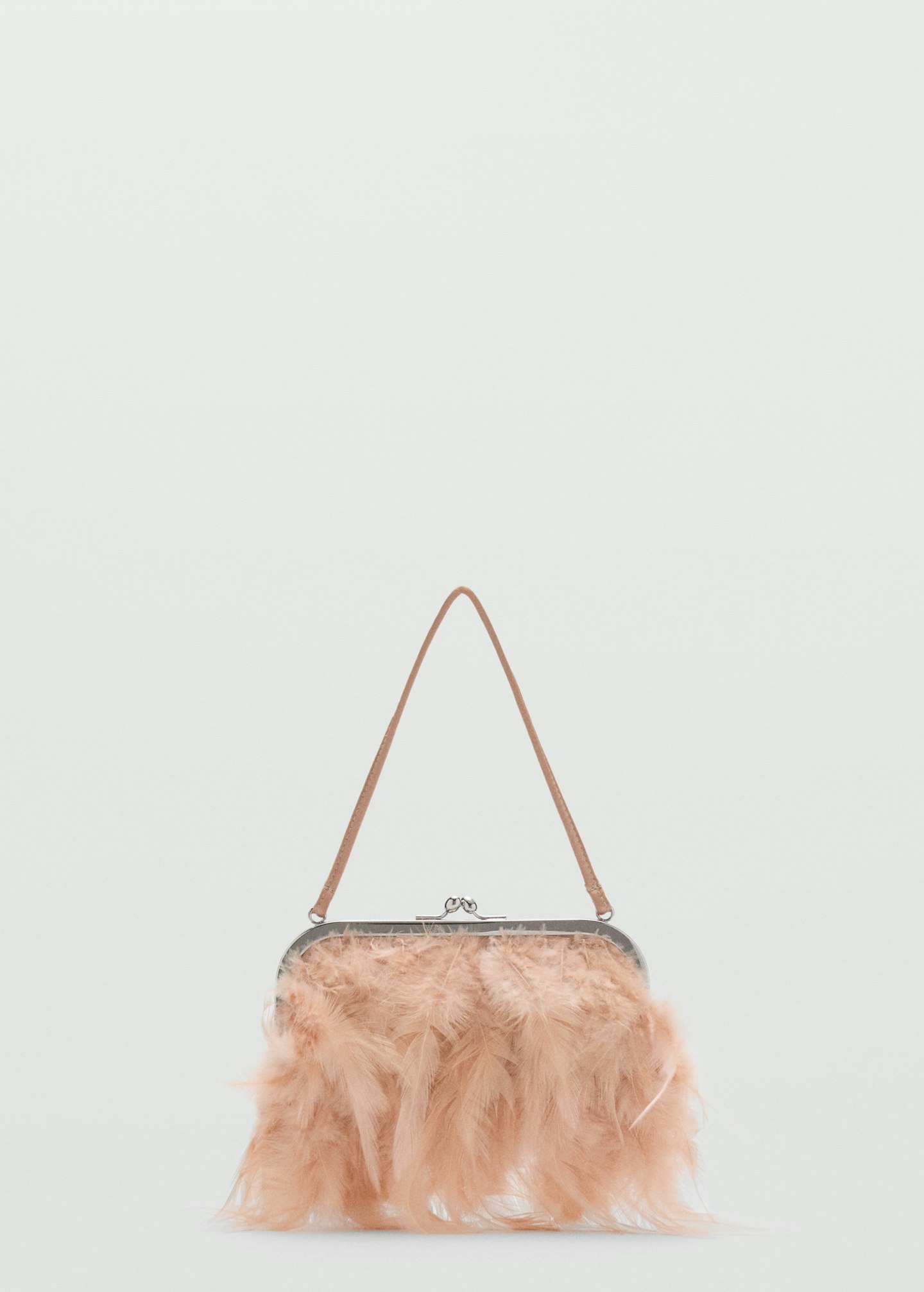 Mango Short-Handle Feather Bag