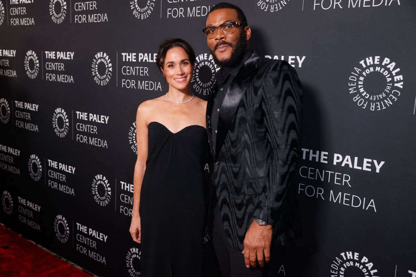 Meghan with Tyler Perry