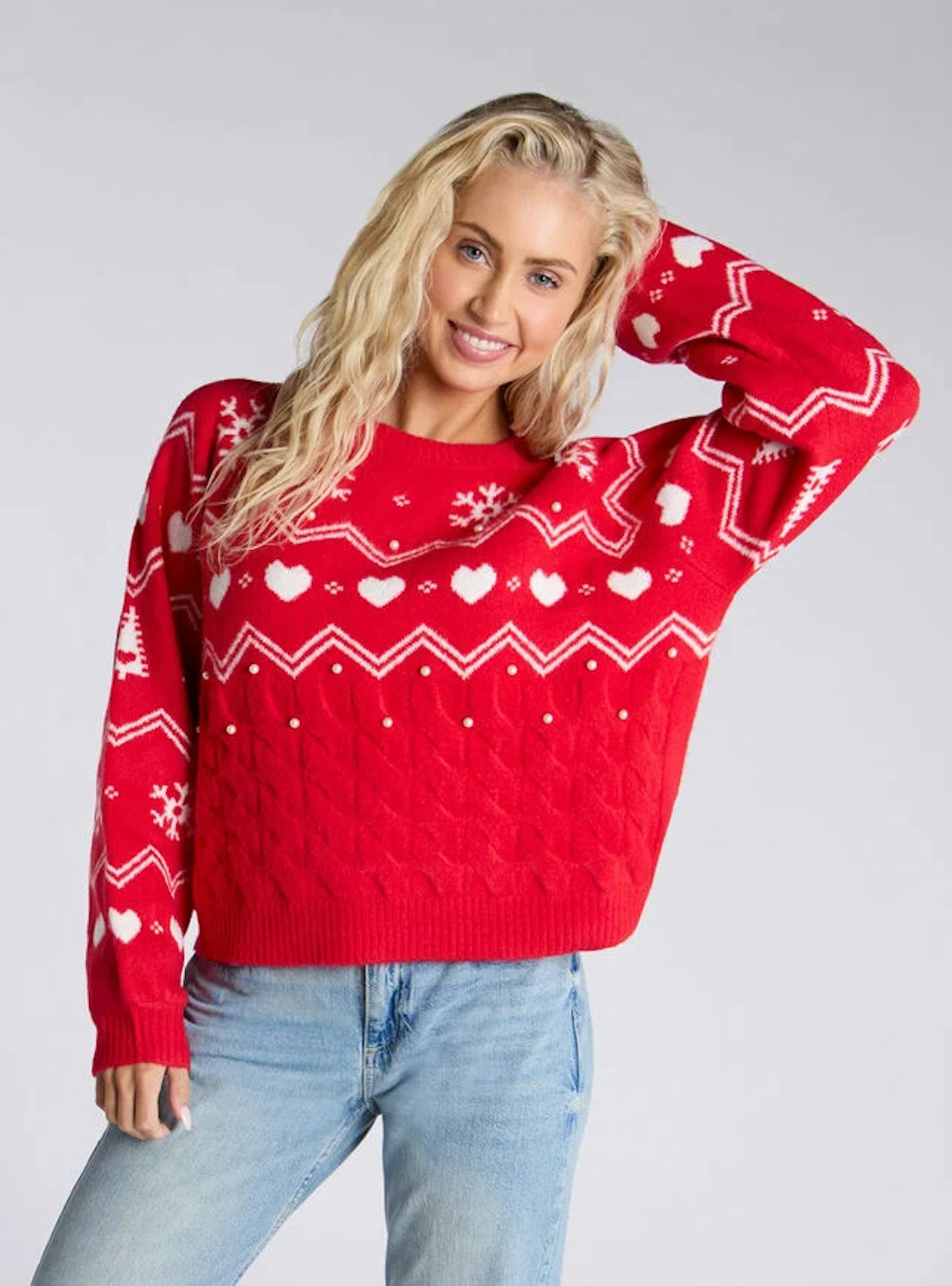 Boux Avenue Fairisle knitted jumper 