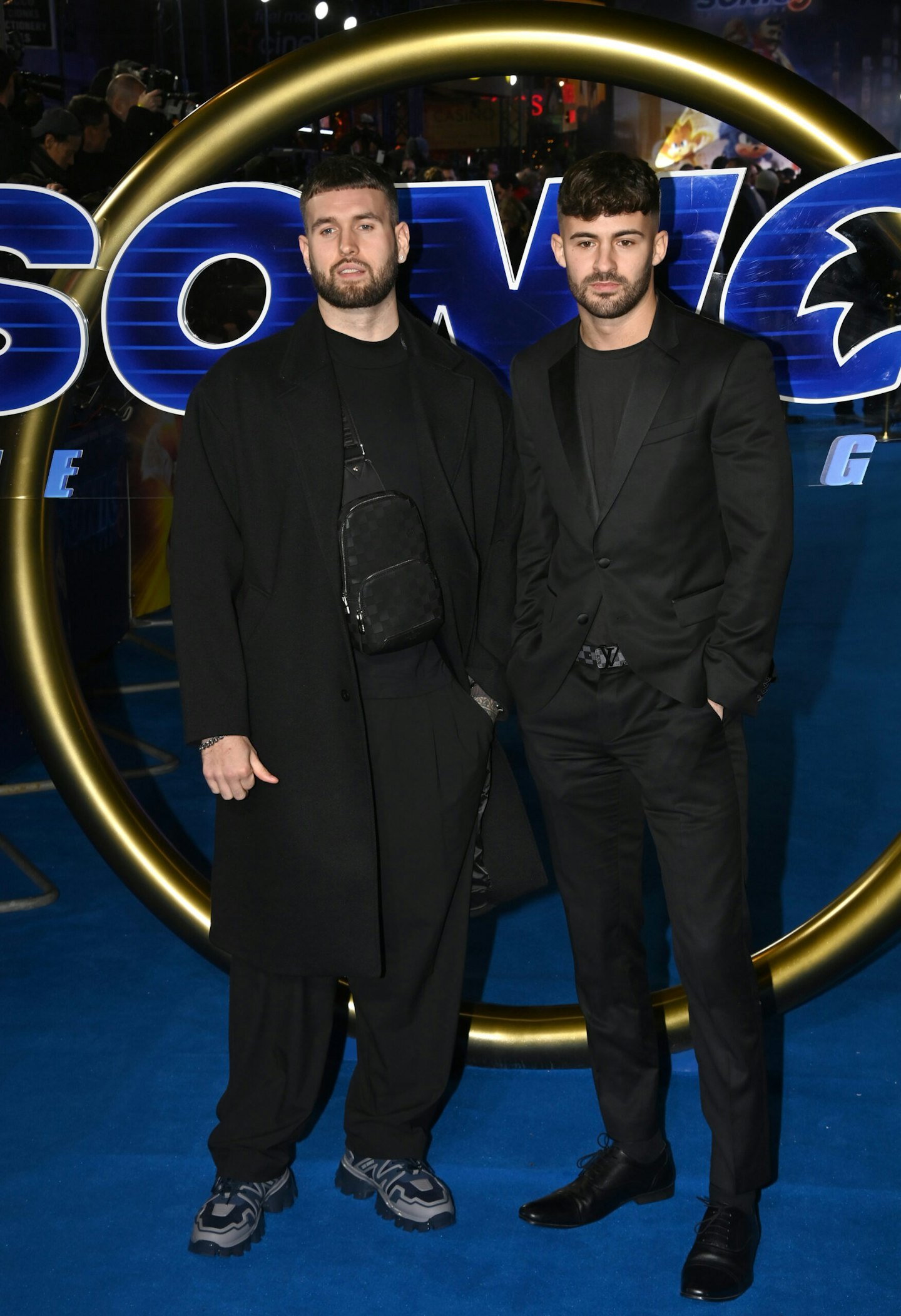 Zach Noble and Ciaran Davies at the Sonic The Hedgehog 3 UK Premiere at Cineworld Leicester Square on 10 December 2024