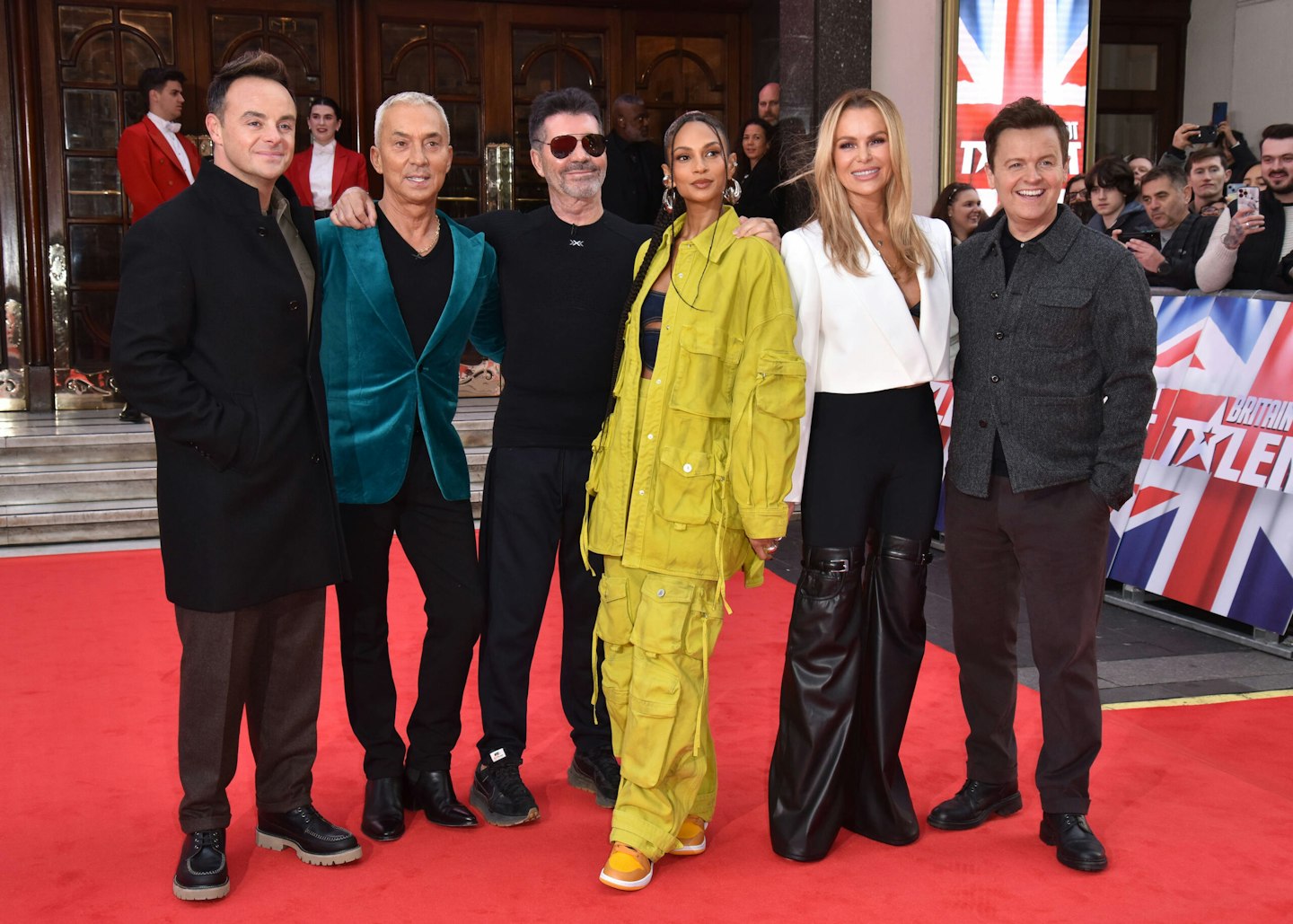 Alesha Dixon and Britains Got Talent judges