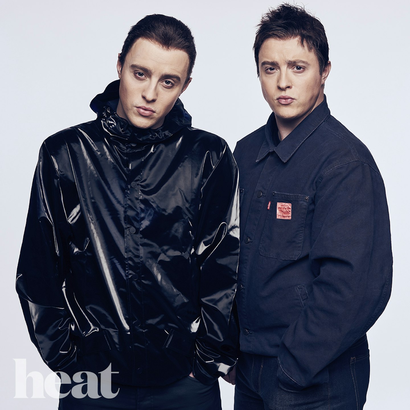 jedward as oasis heat magazine stars dress up