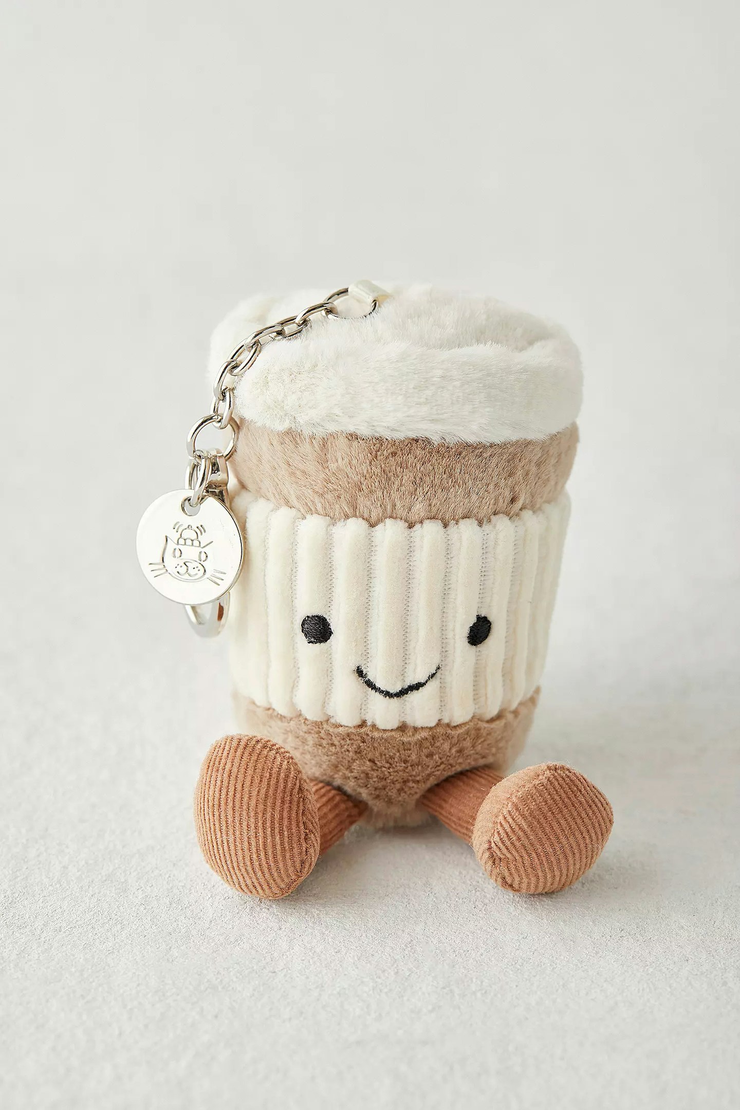 Jellycat Coffee-To-Go Keyring