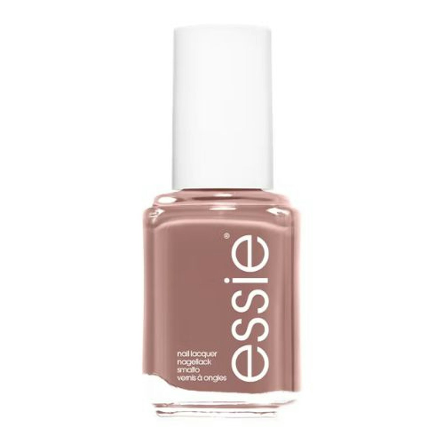 Essie Dark Clay Nude Nail Polish in 497 Clothing Optional