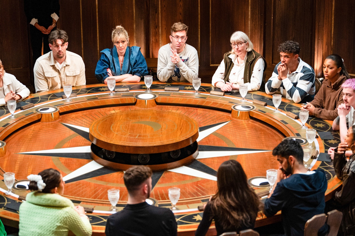 The Traitors round table