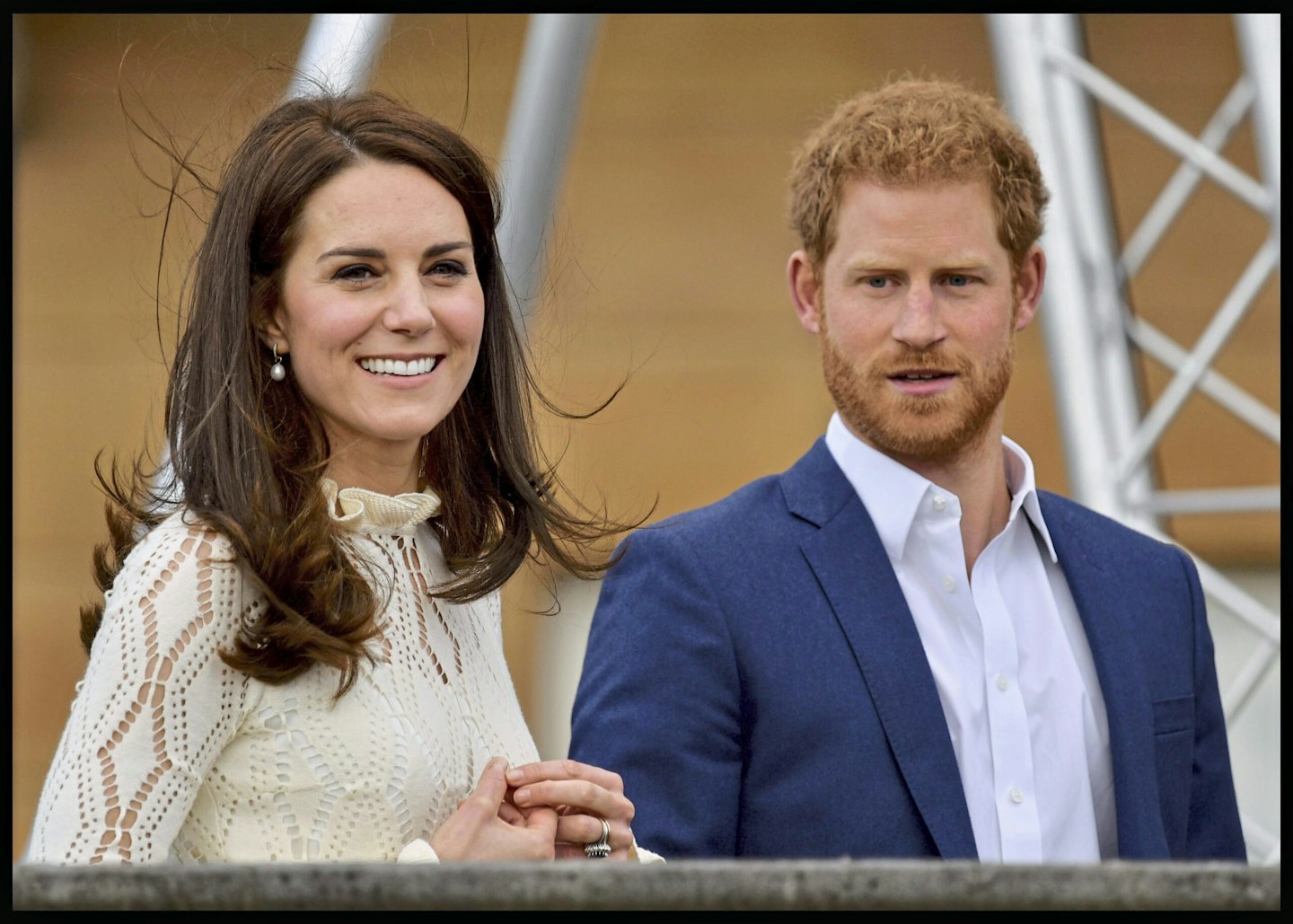 Kate Middleton and Prince Harry during happier times