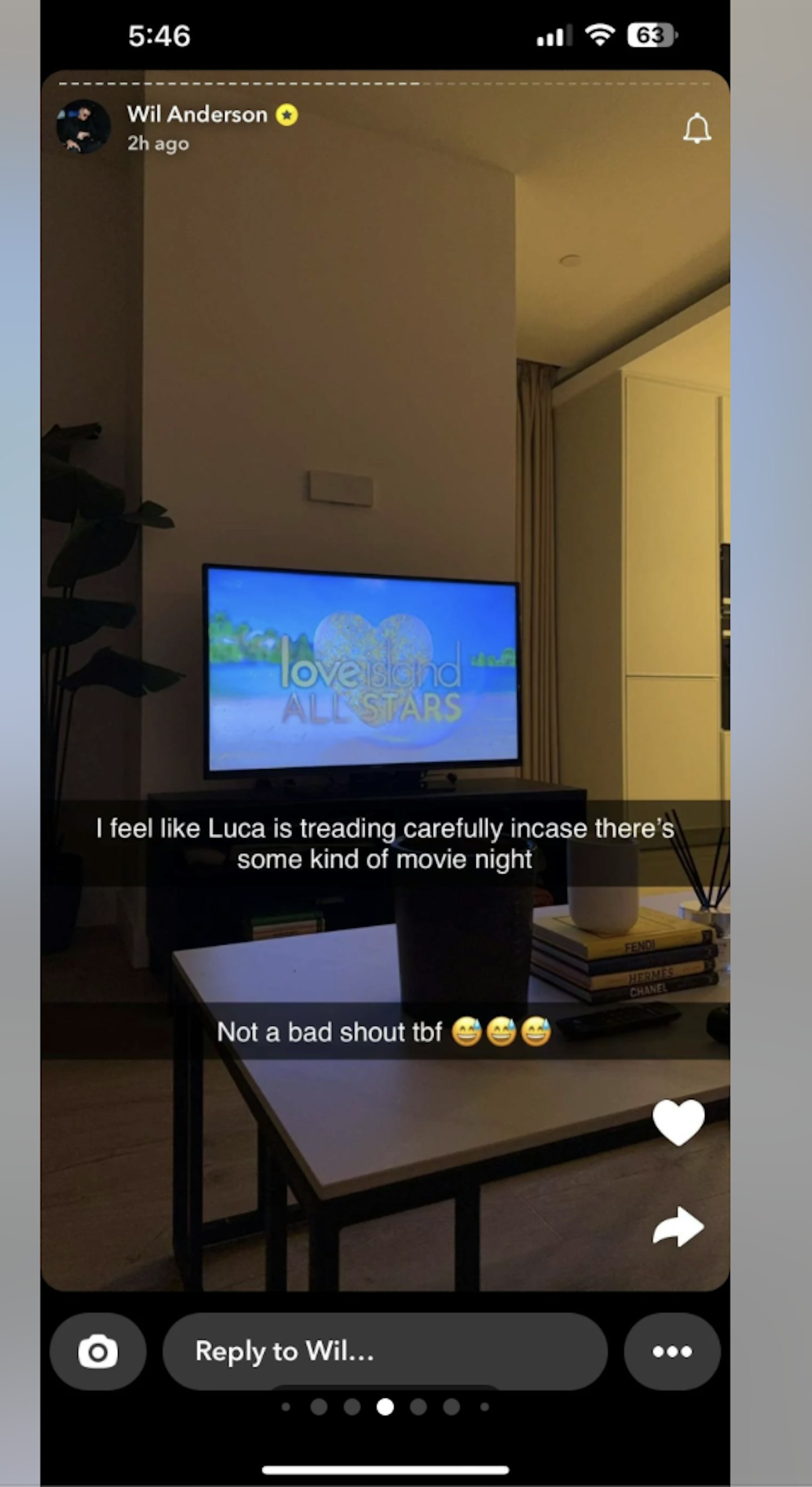 Wil's snapchat