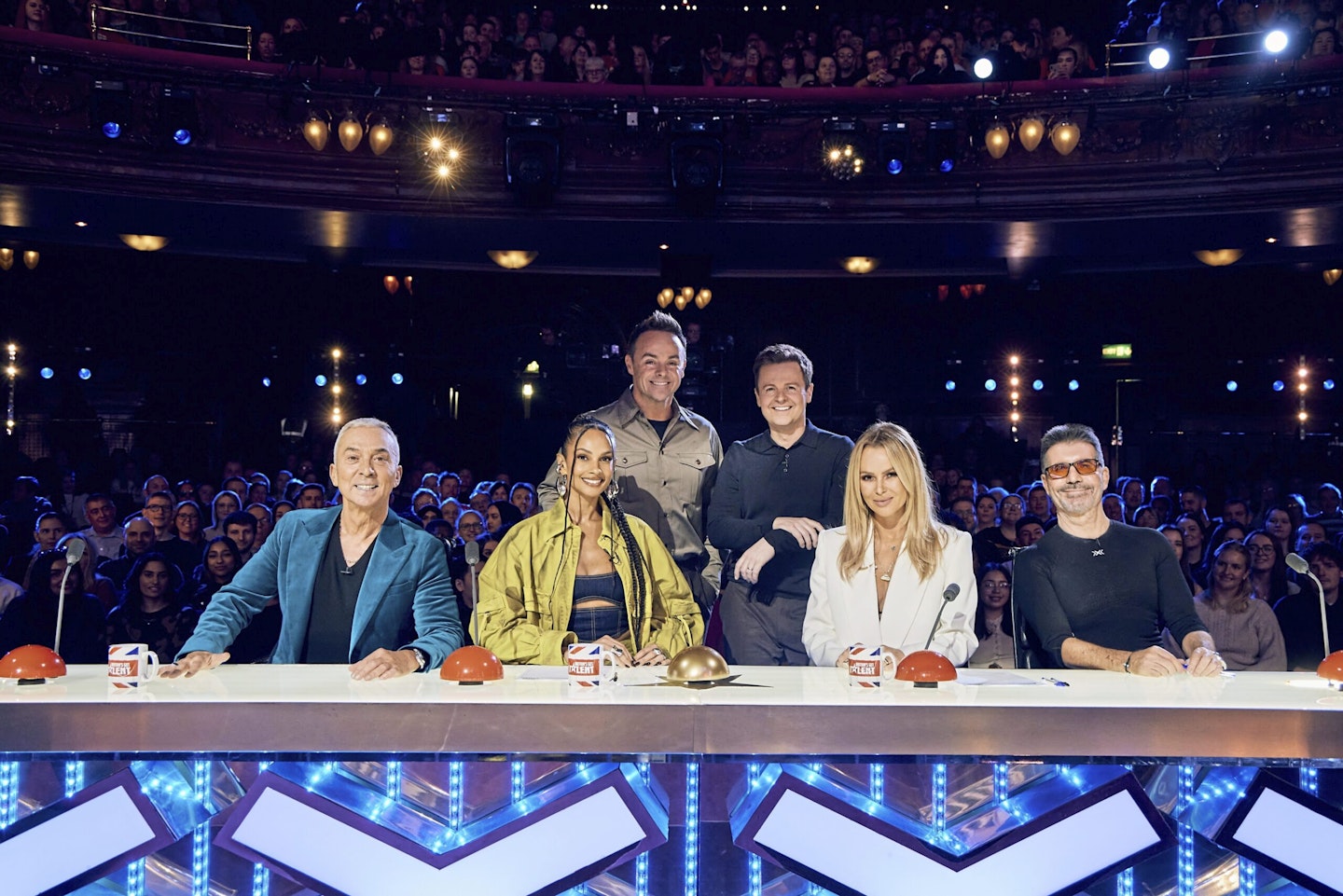 amanda holden and the britains got talent panel