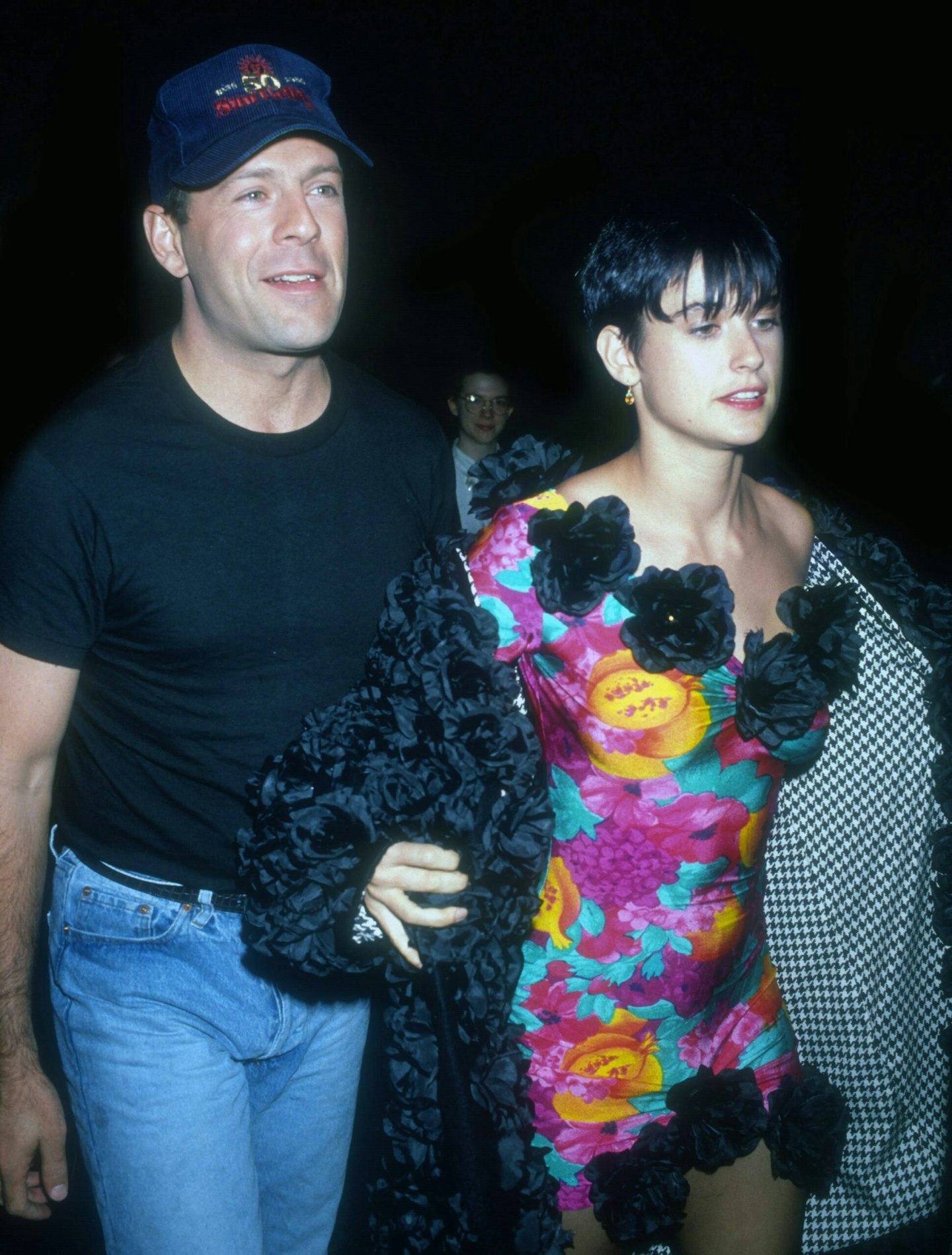 Bruce Willis and Demi Moore in 1989