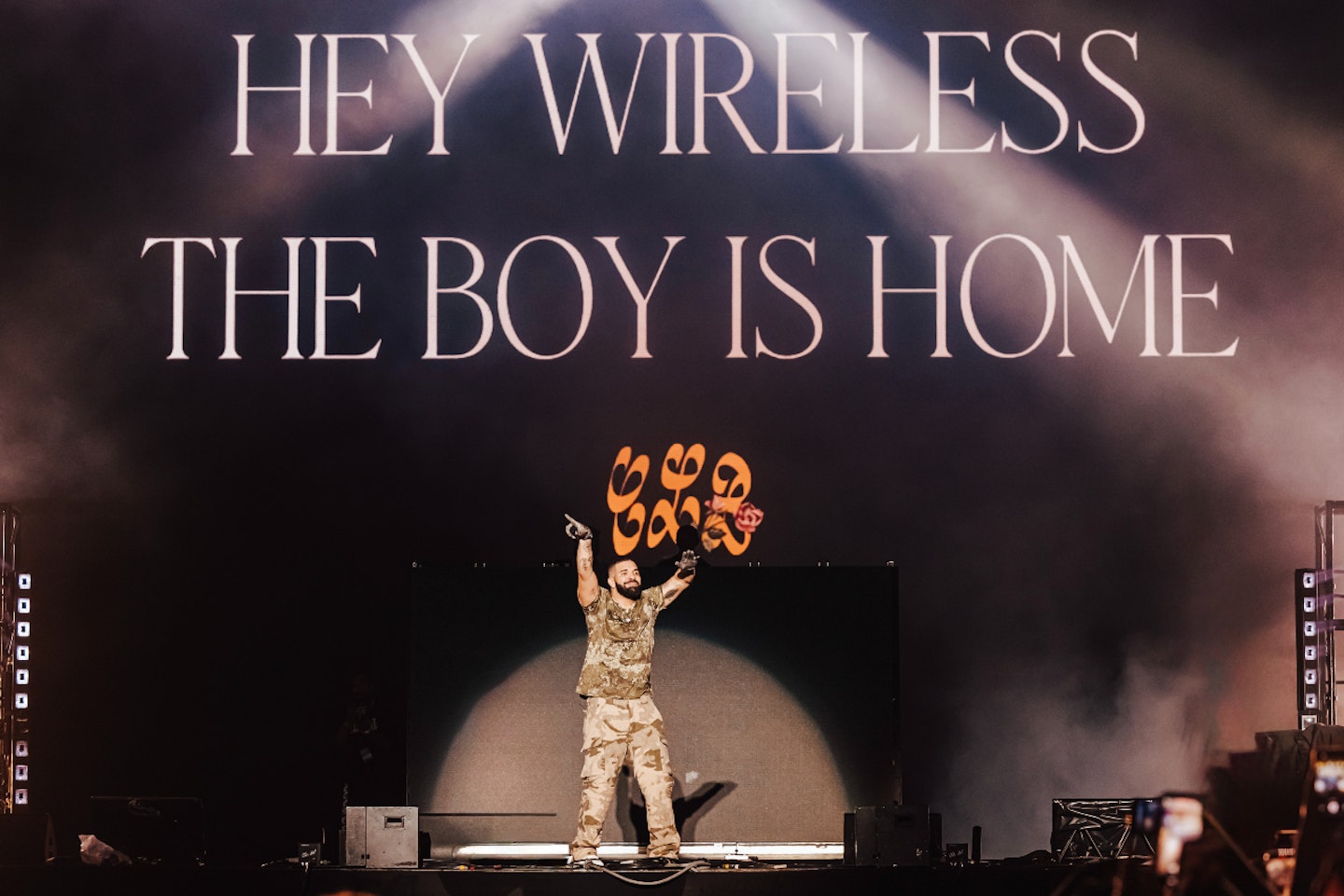 Drake at Wireless Festival