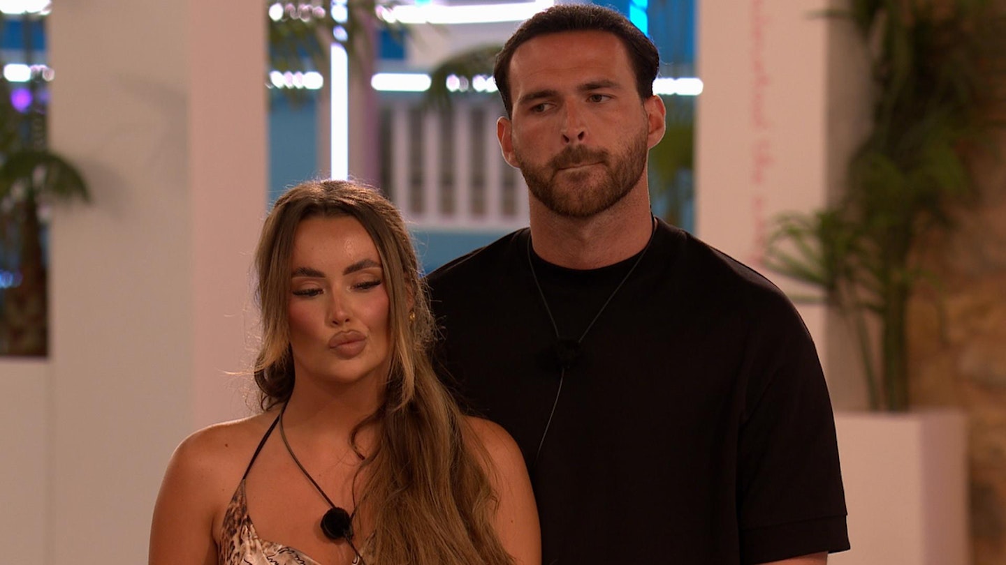 Love Island's Harriett Blackmore and Ronnie Vint
