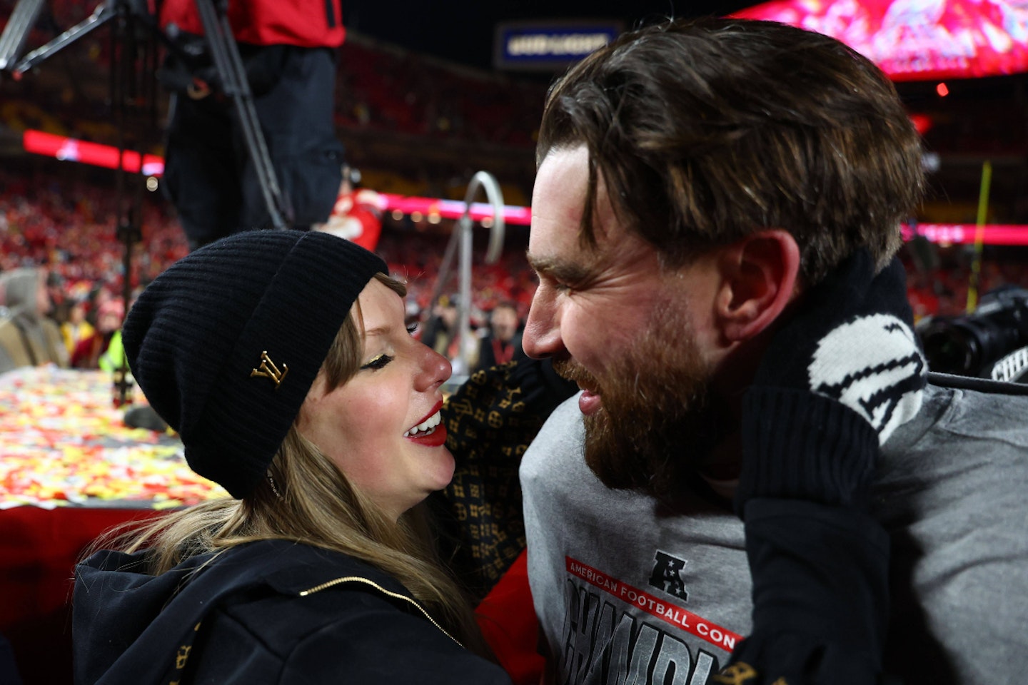 Taylor Swift and Travis Kelce