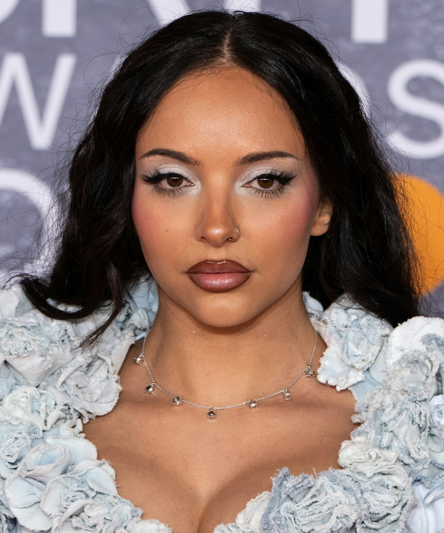 jade thirlwall lip combo at the Brit Awards 2025