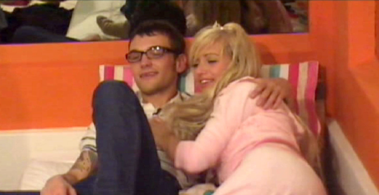 Samuel Preston and Chantelle Houghton on Celebrity Big Brother