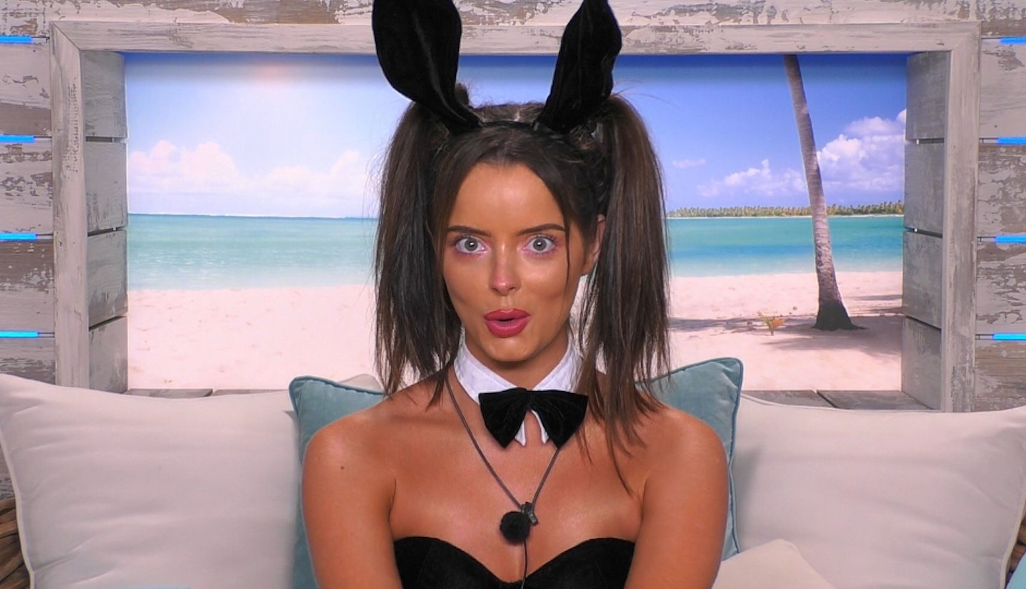 Maura Higgins in the Love Island Beach Hut