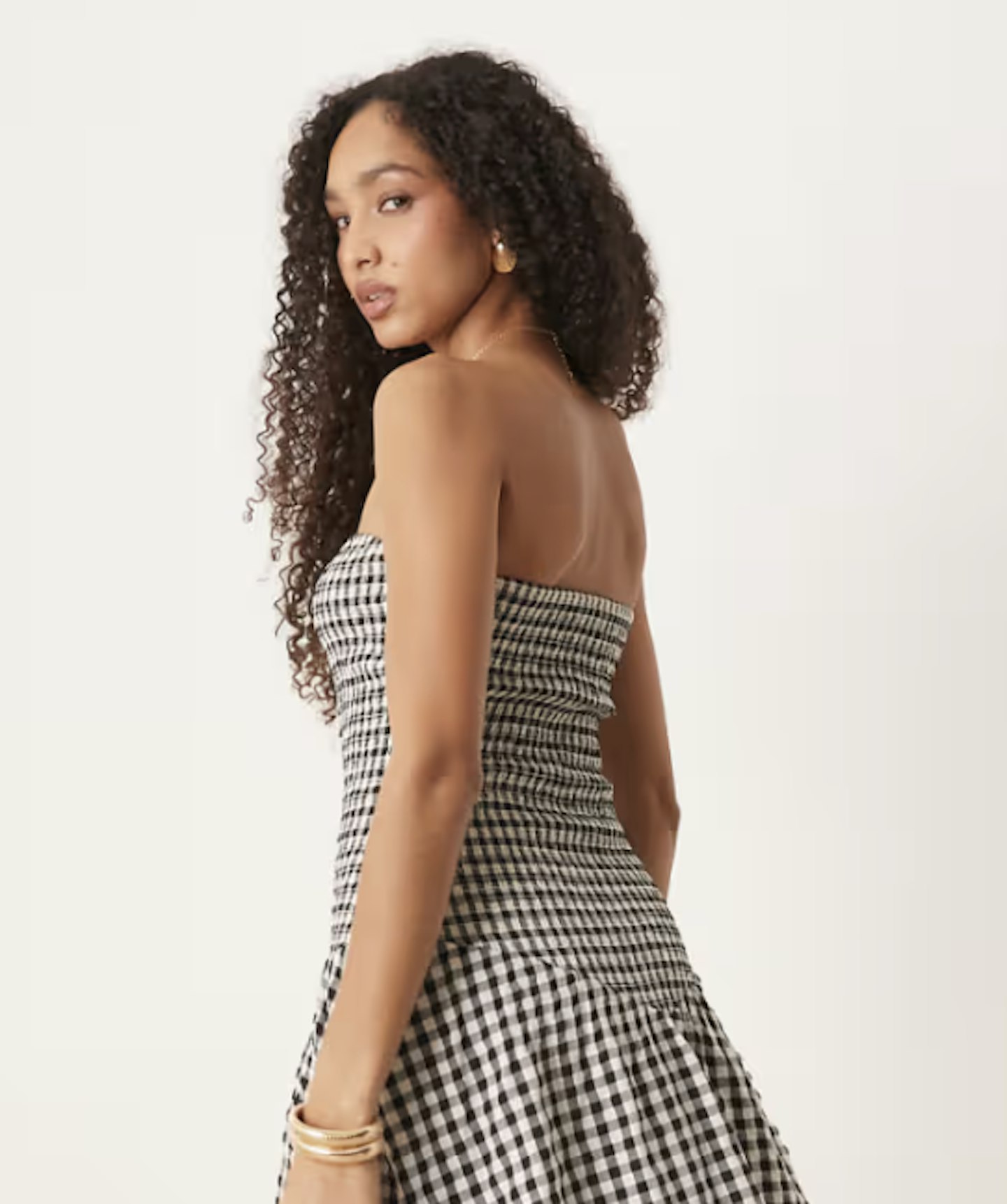 Asos design gingham dress