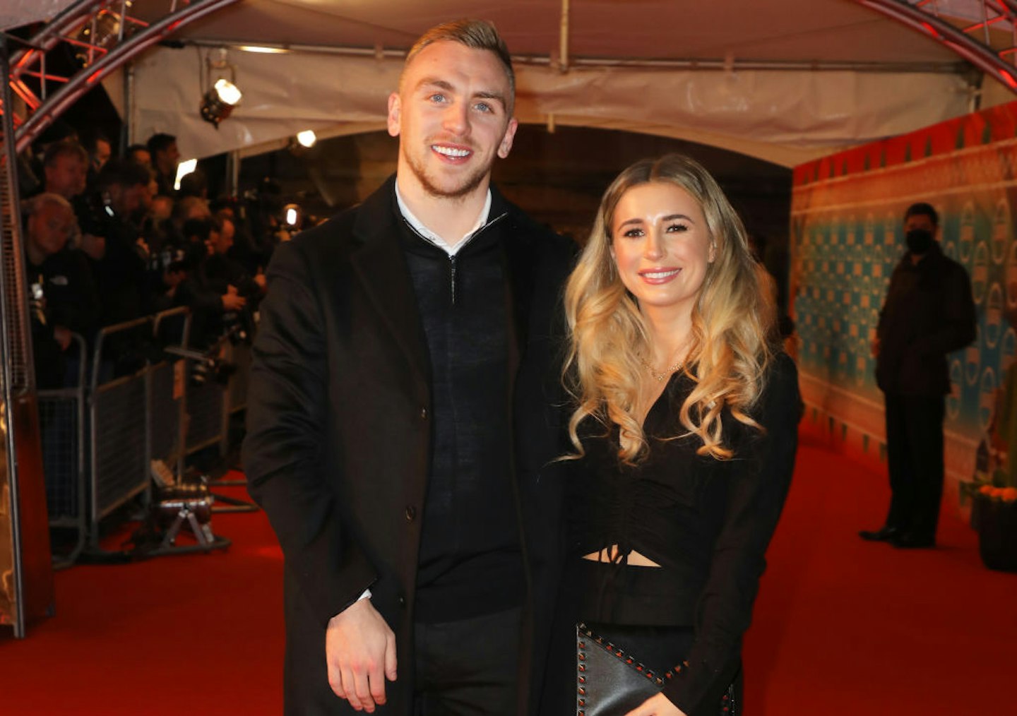 Jarrod Bowen and Dani Dyer