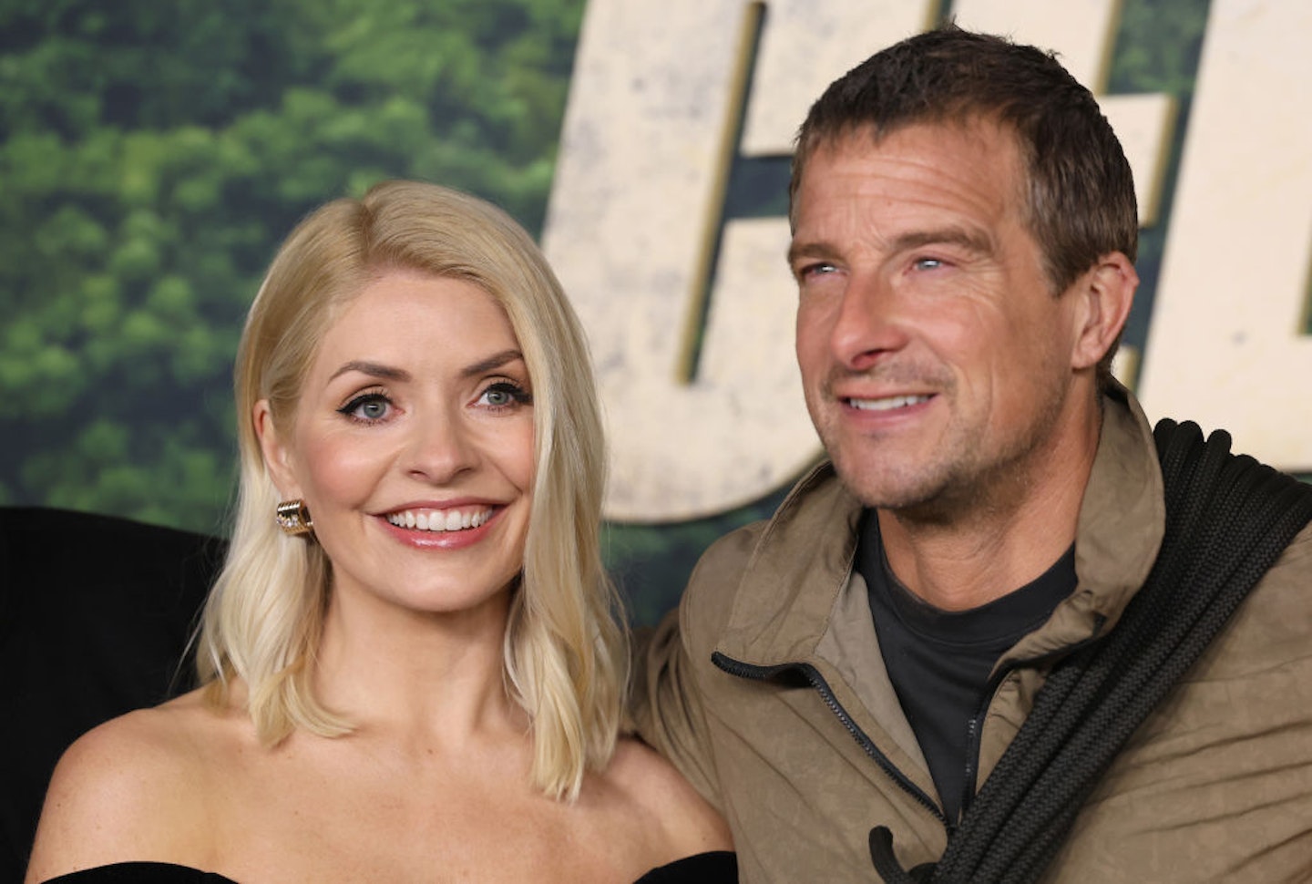 Holly Willoughby and Bear Grylls