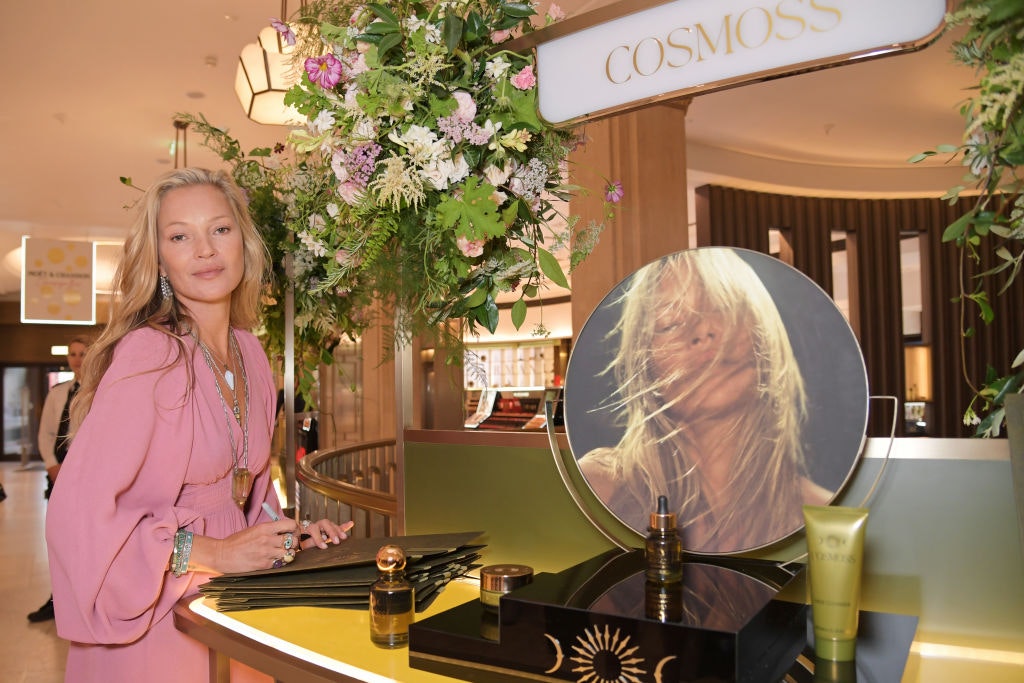 Kate Moss launched Cosmoss in 2022