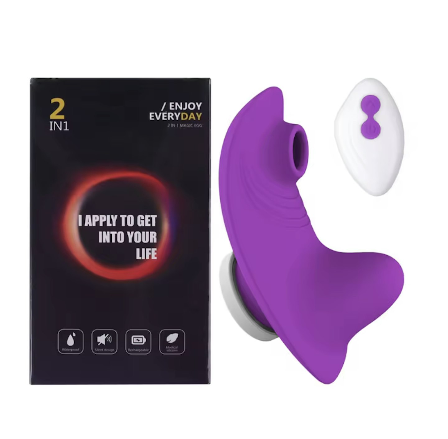 Remote Control Sucking Vibrator