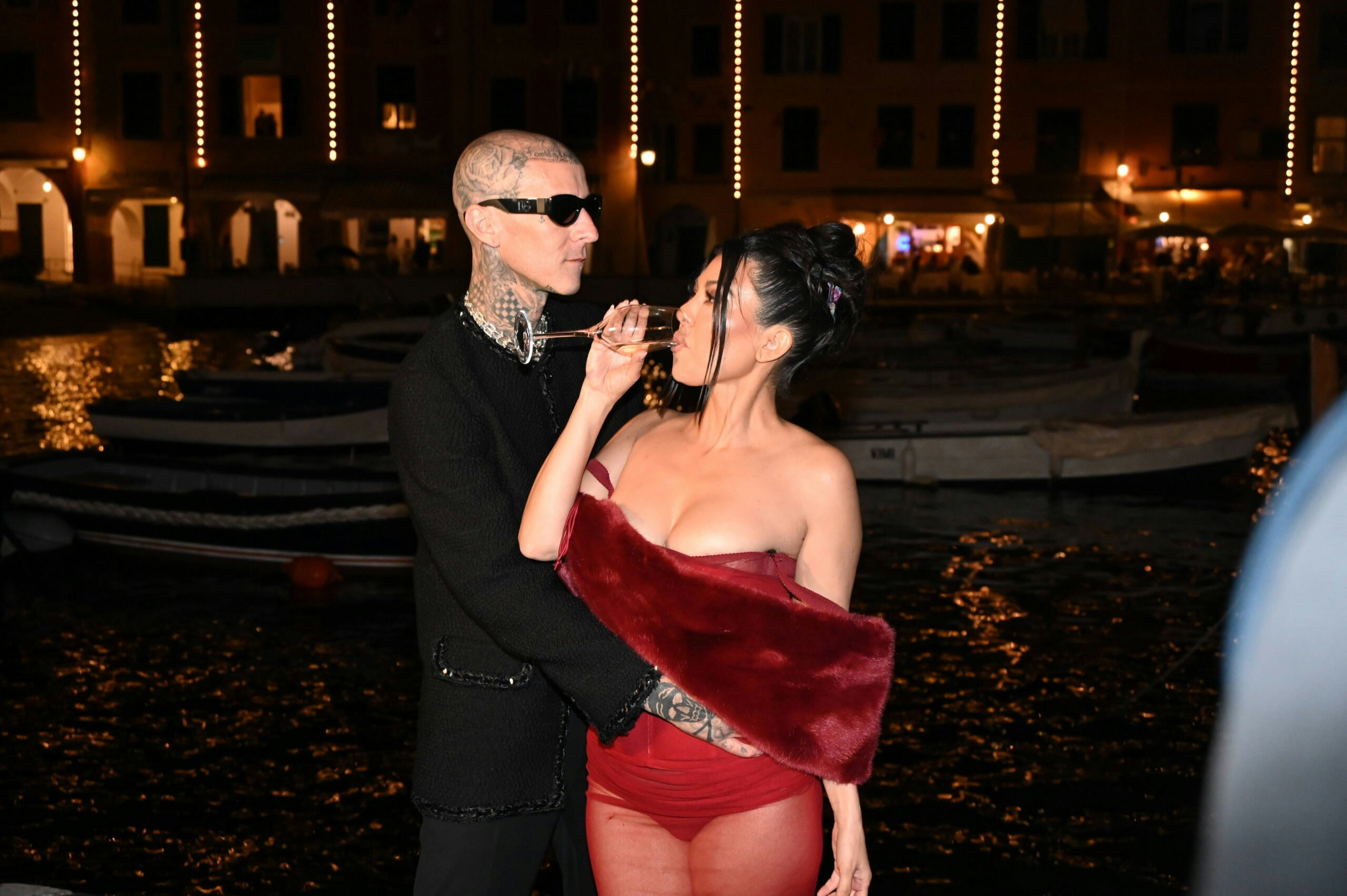 kourtney kardashian and travis barker