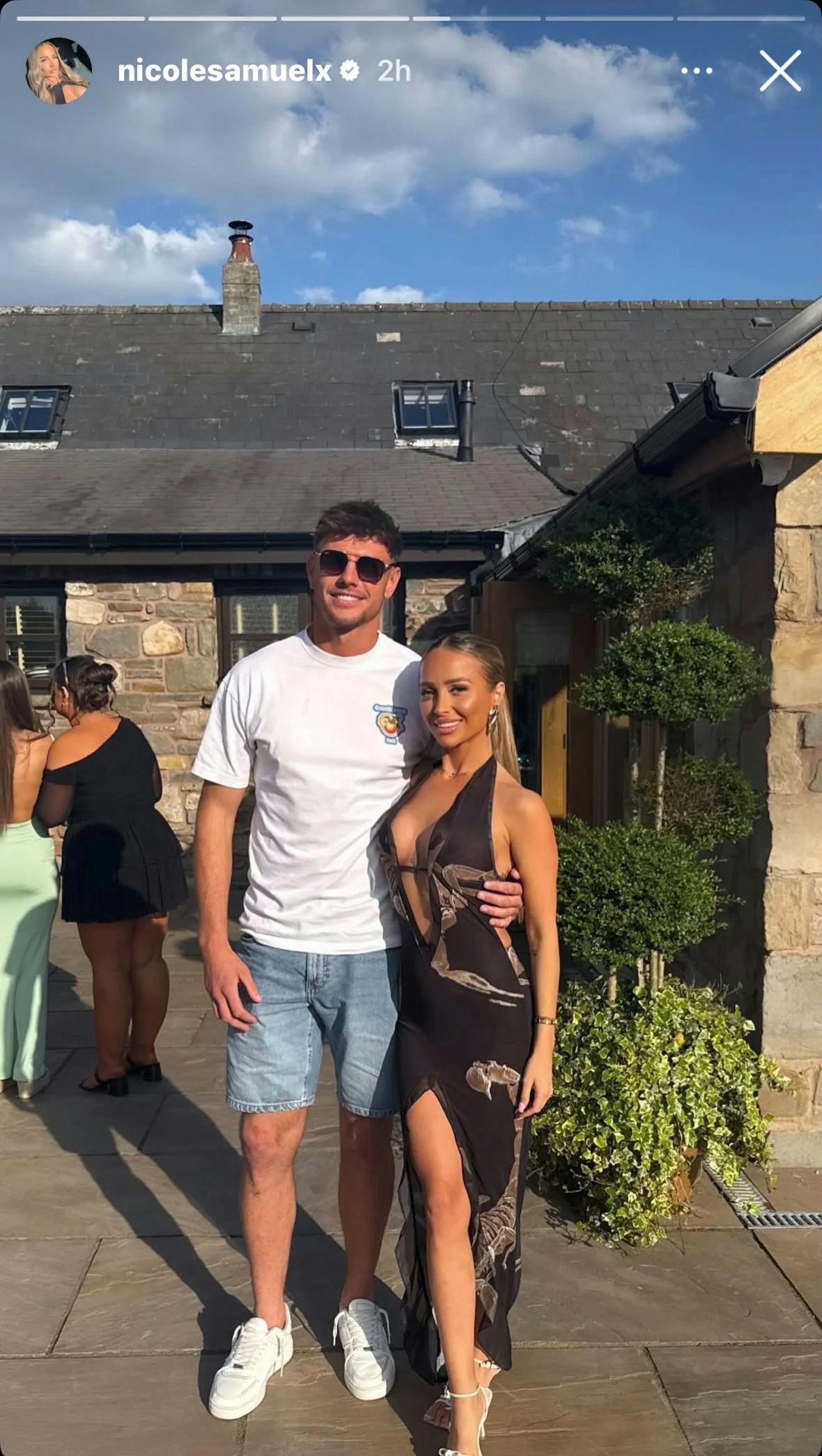 nicole samuel and her boyfriend