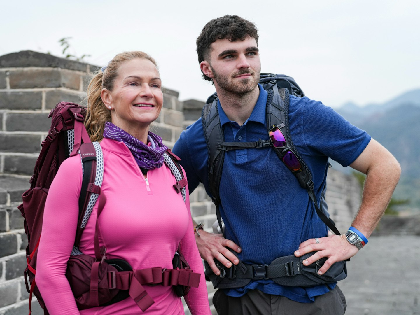 Race Across The World's Caroline and Tom