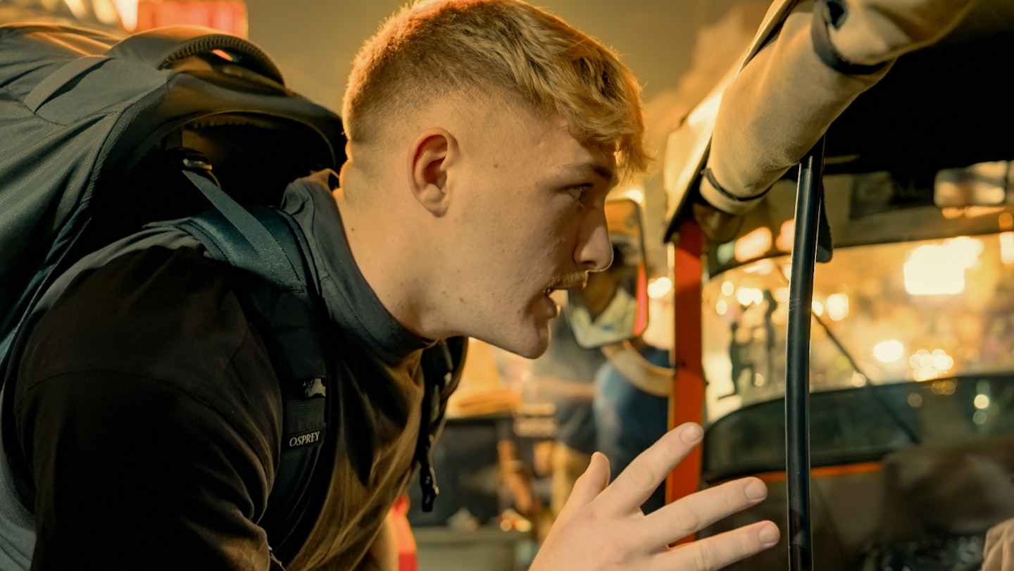 Fin on Race Across The World