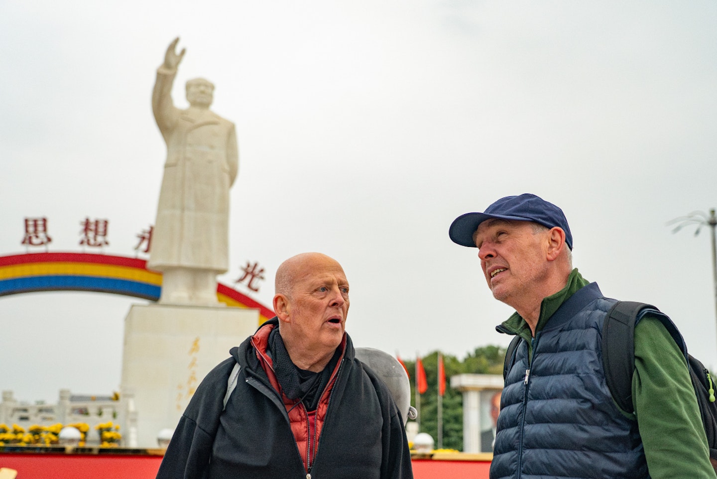 Melvyn and Brian on Race Across The World