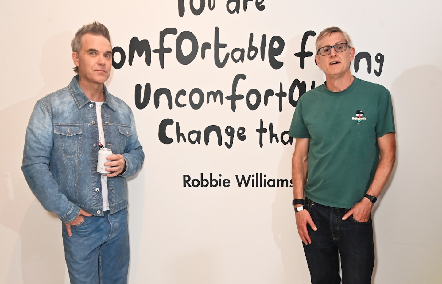 Robbie Williams and Louis Theroux
