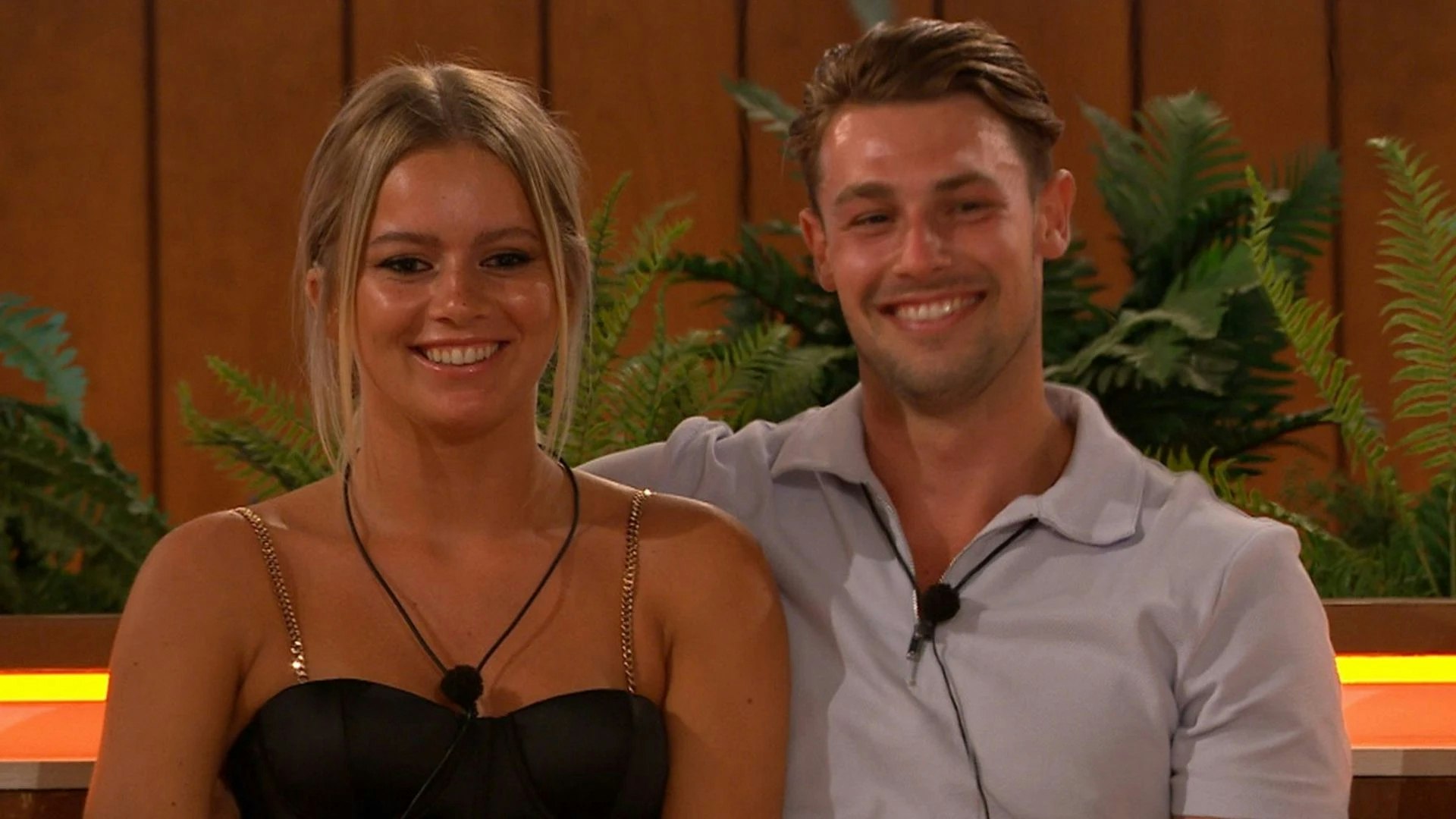 Tasha Ghouri and Andrew Le Page on Love Island