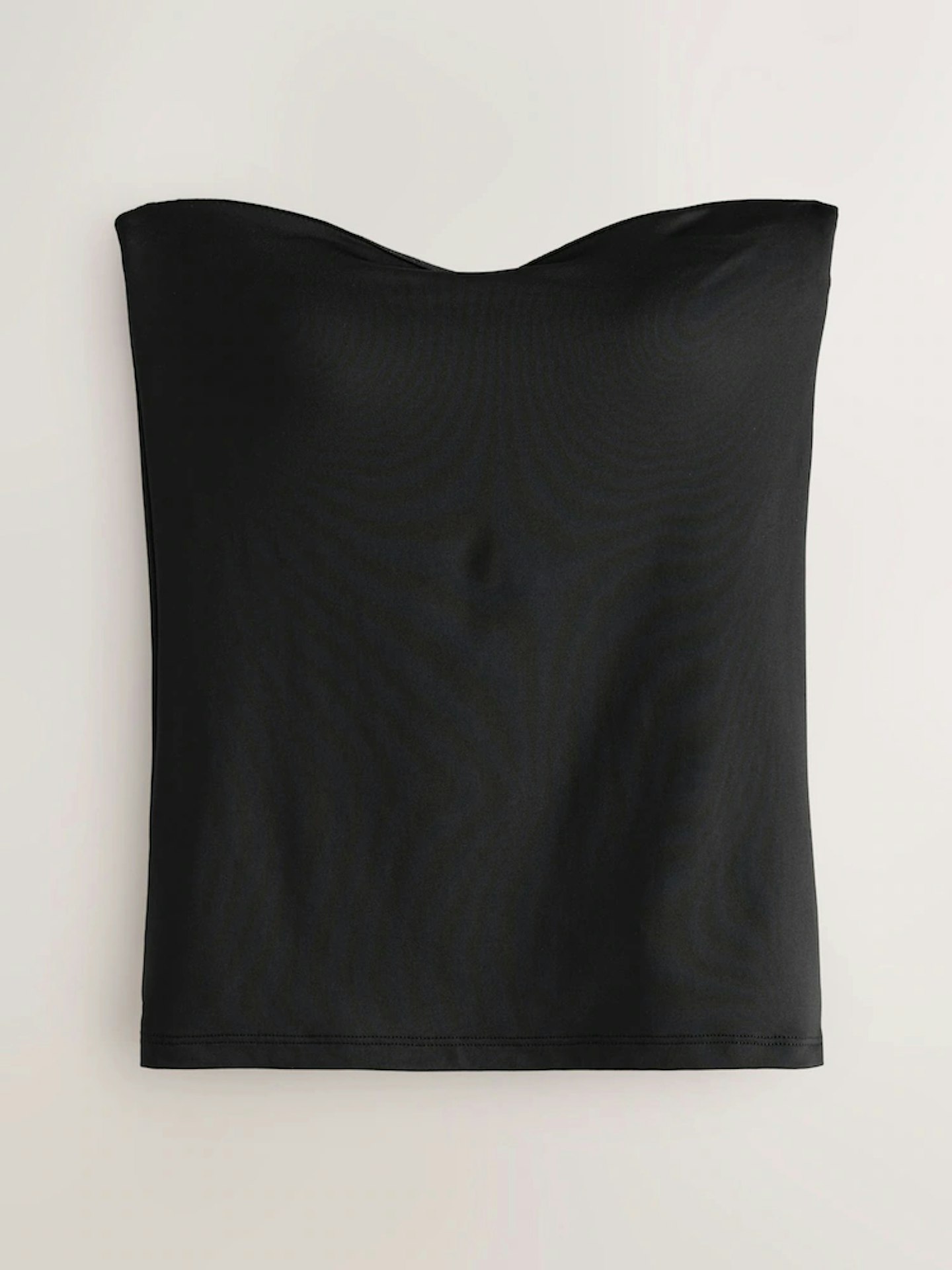 Next Black Hidden Support Bandeau Top