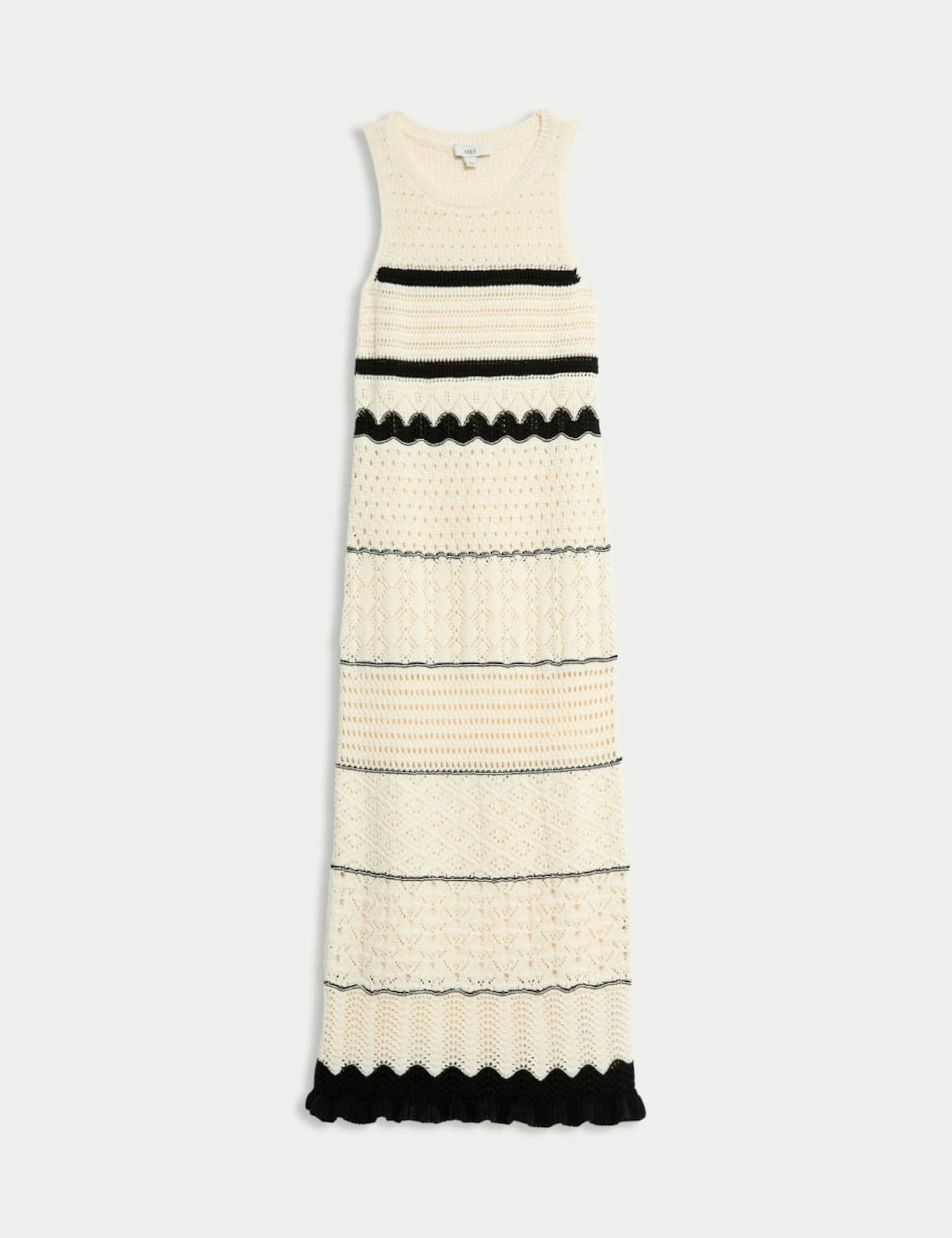 M&S Collection Cotton Blend Knitted Dress