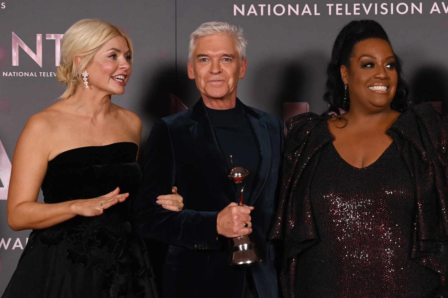 With Phillip Schofield and Alison Hammond back in 2022 when she was still ITV's 'Golden Girl'