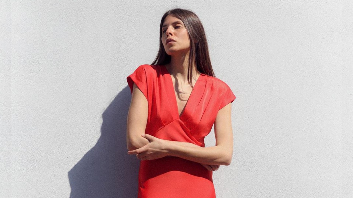 zara wedding guest dresses Zara drops wedding guest dress of the season it's 36, looks designer and selling fast