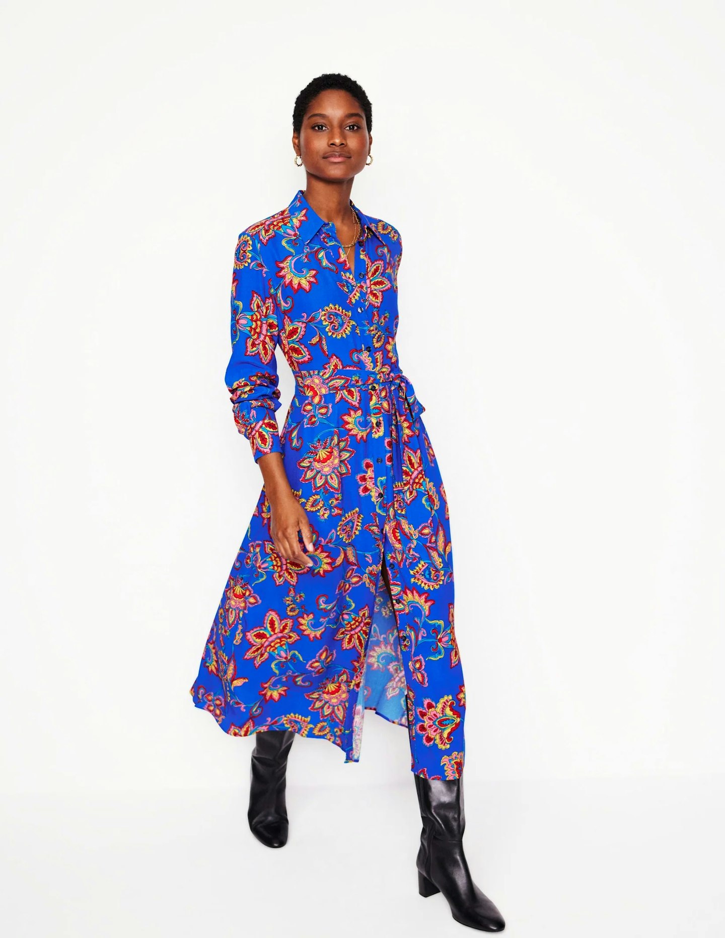 BODEN KATE MIDI SHIRT DRESS