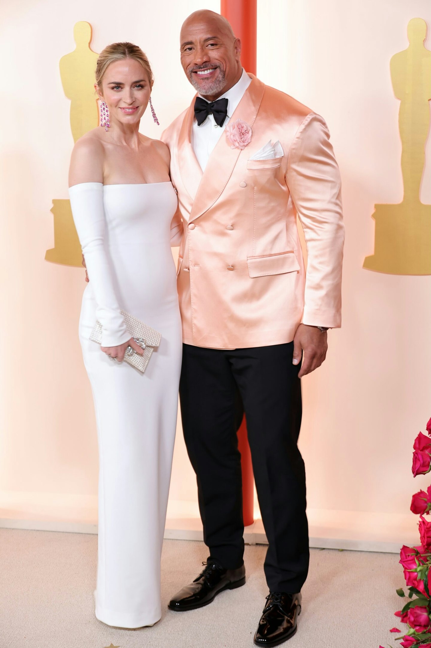 Emily and Dwayne 'The Rock' Johnson