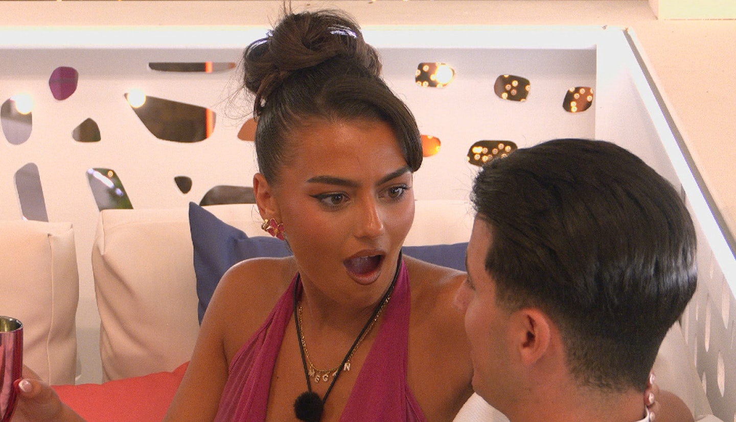 Love Island's Megan and Tommy